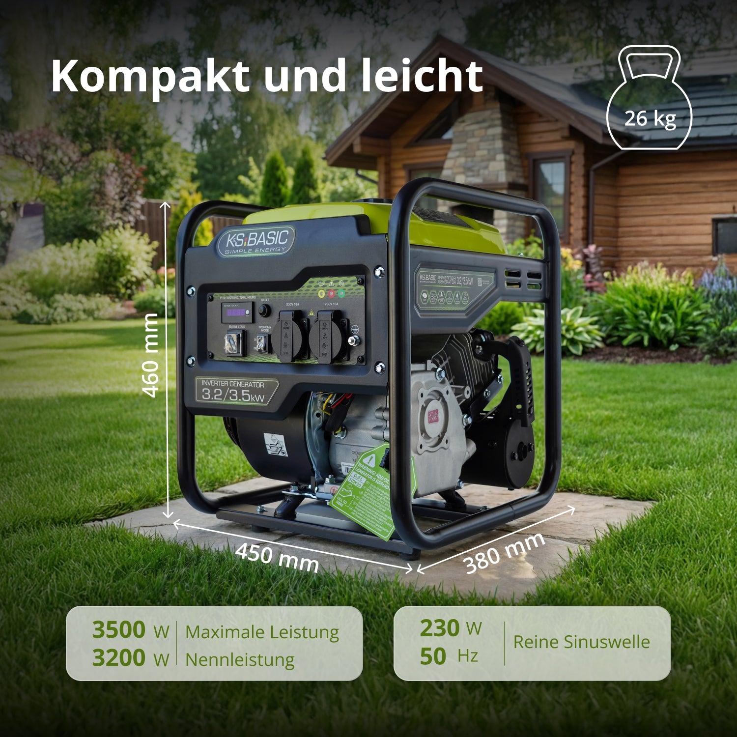 Inverter-Generator KSB 35i – Inverter-Generatoren