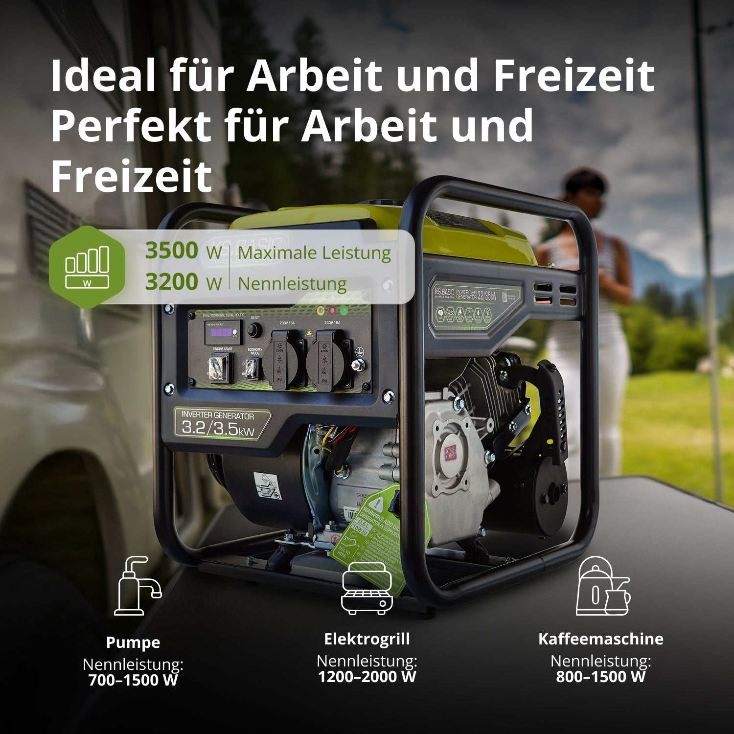 Inverter-Generator KSB 35i – Inverter-Generatoren