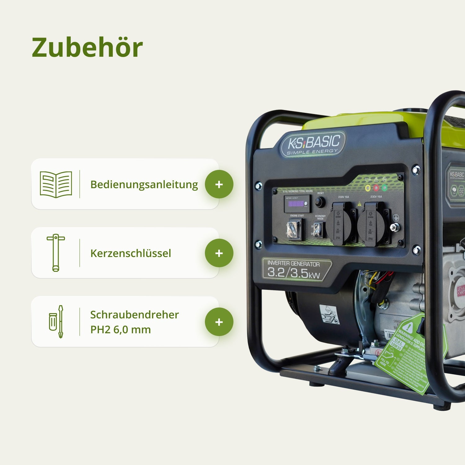 Inverter-Generator KSB 35i – Inverter-Generatoren