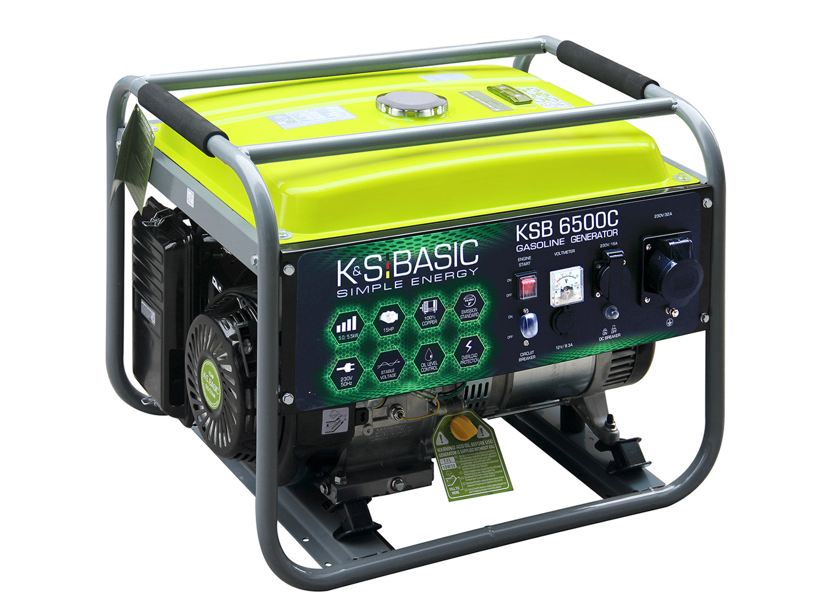 Benzin-Generator KSB 6500C – Benzin-Stromerzeuger