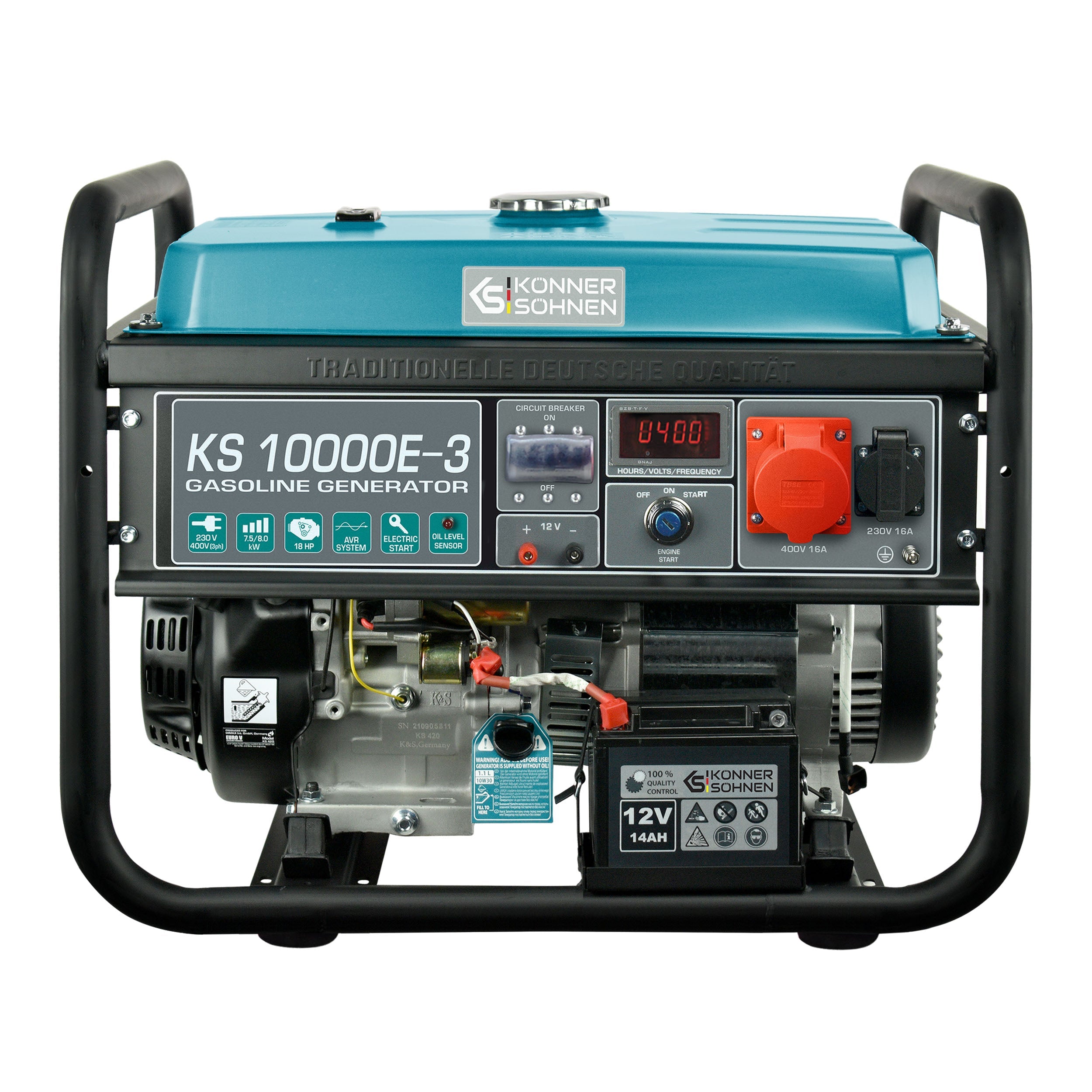 Benzin-Generator KS 10000E-3 – Benzin-Stromerzeuger
