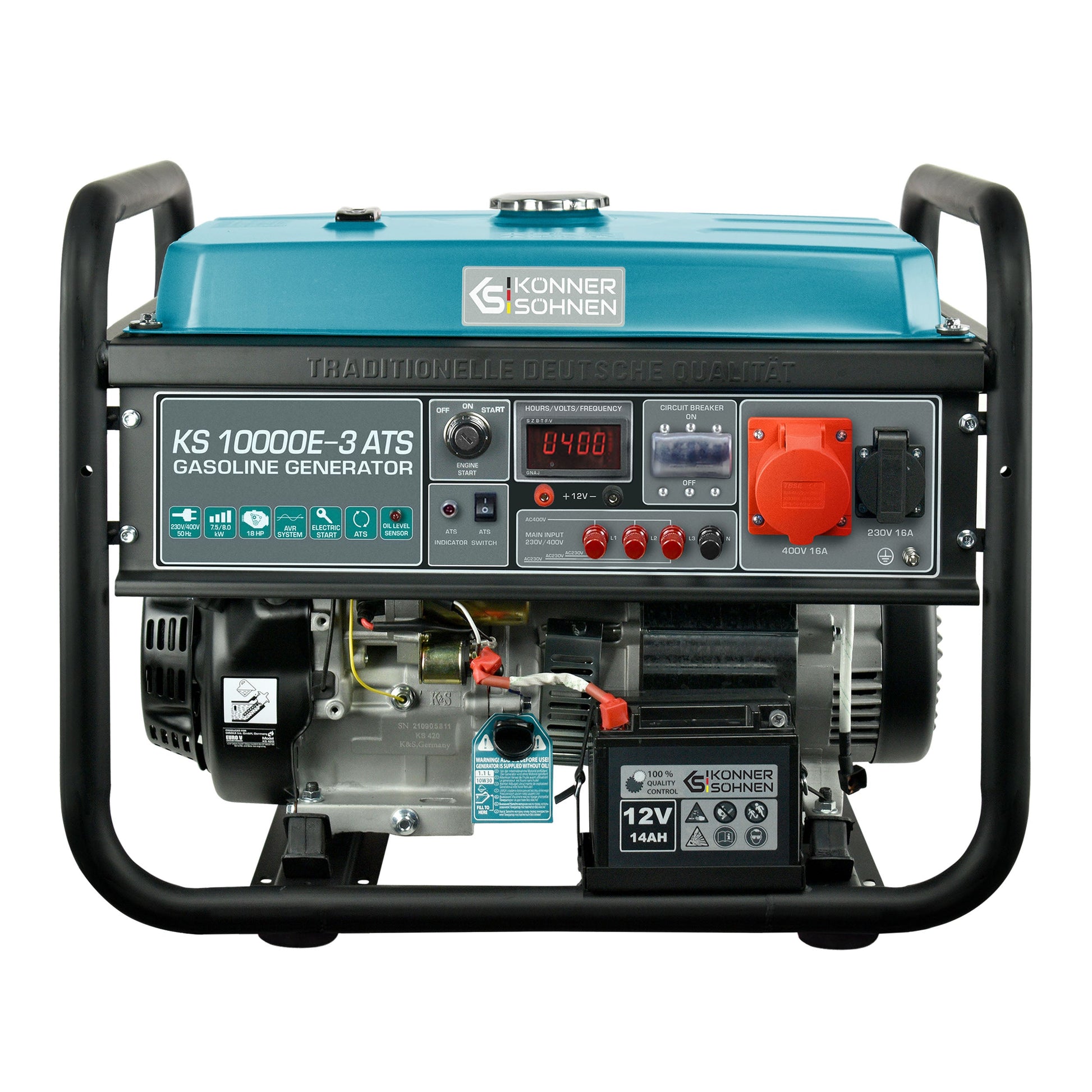 Benzin-Generator KS 10000E-3 ATS – Benzin-Stromerzeuger