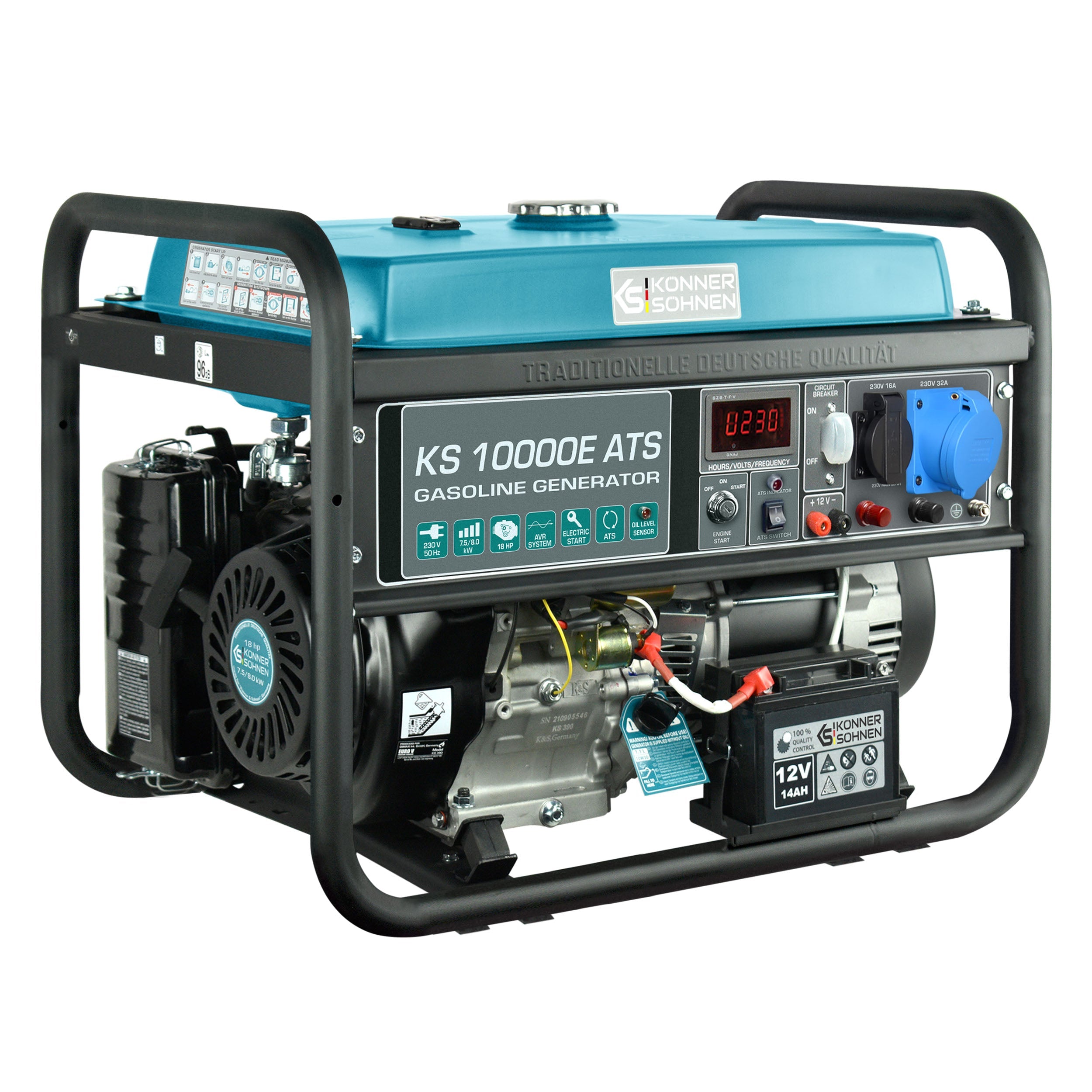 Benzin-Generator KS 10000E ATS – Benzin-Stromerzeuger