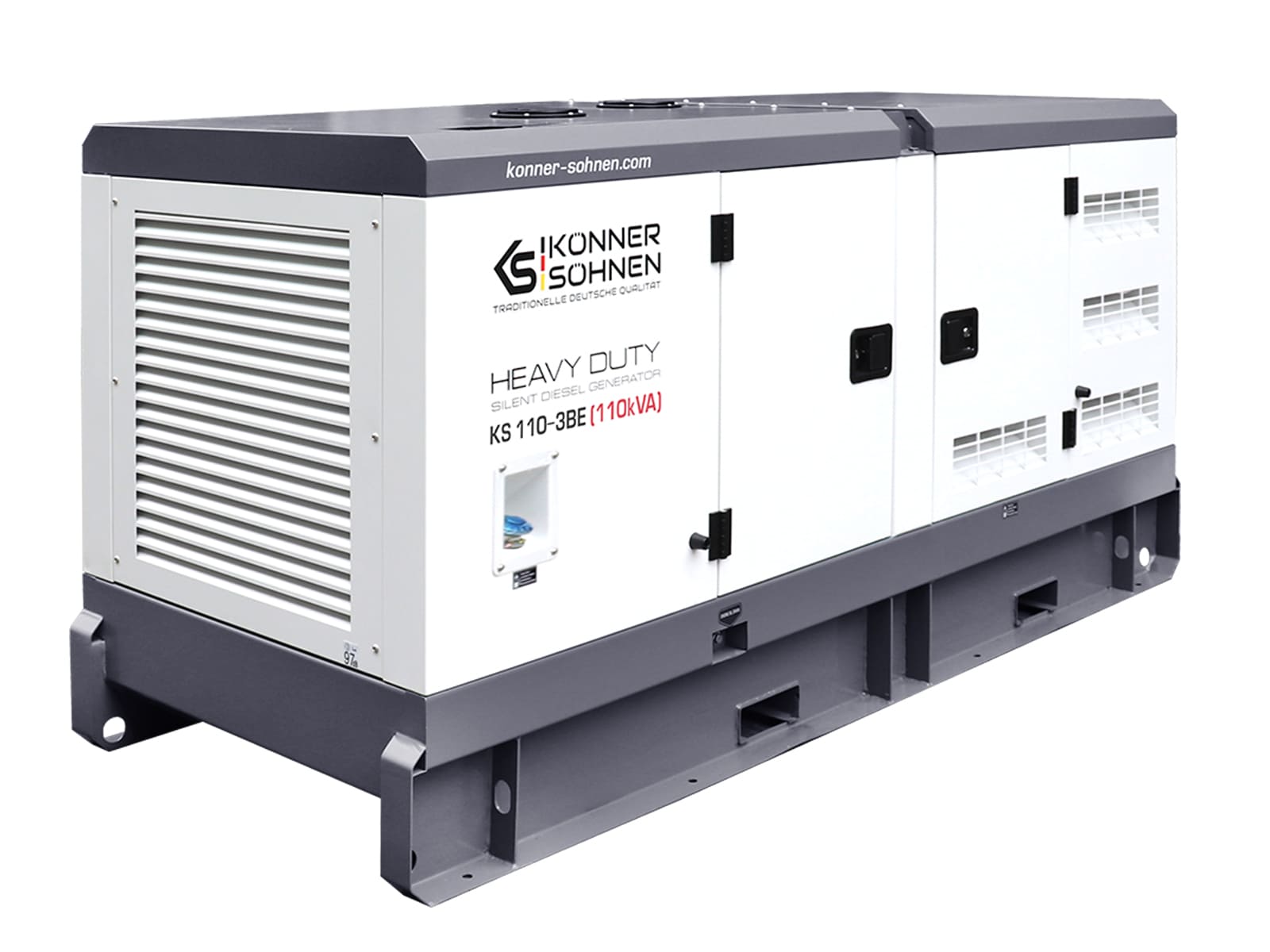 3-Phasen-Generator KS 110-3BE – Benzin-Stromerzeuger
