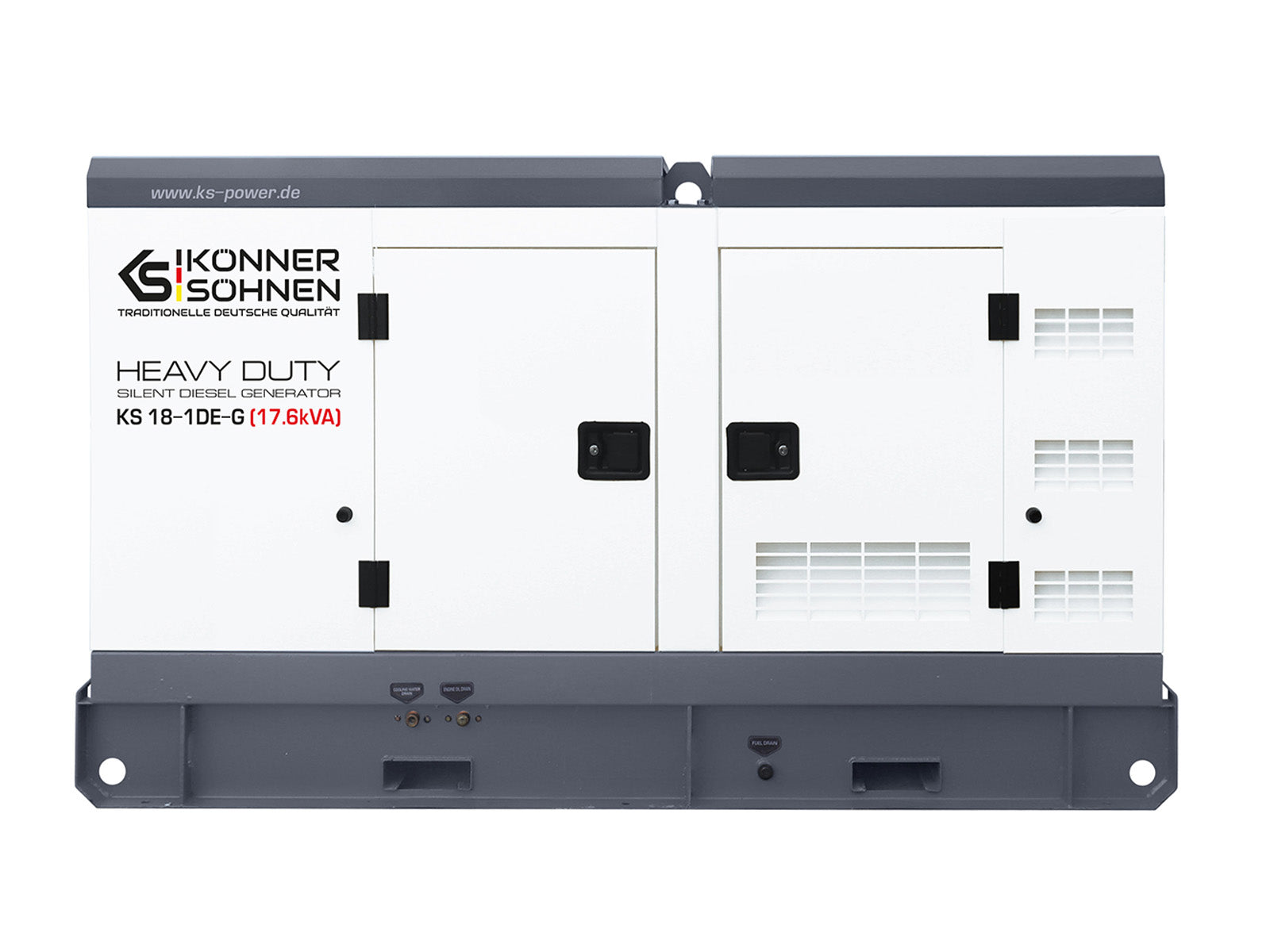 Einphasen-Diesel-Powerstation KS 18-1DE-G – Diesel-Stromerzeuger