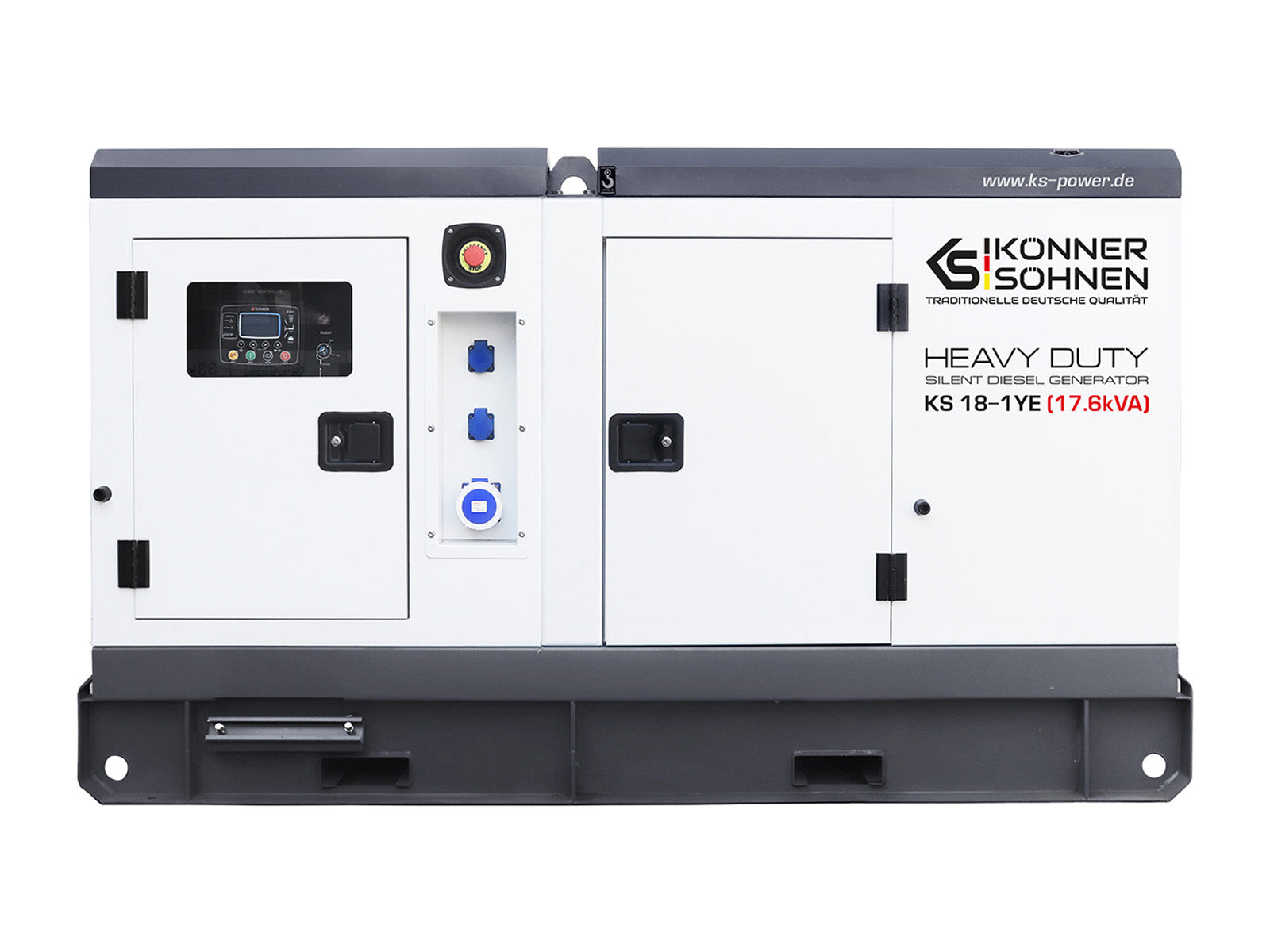 Einphasen-Diesel-Powerstation KS 18-1YE – Diesel-Stromerzeuger