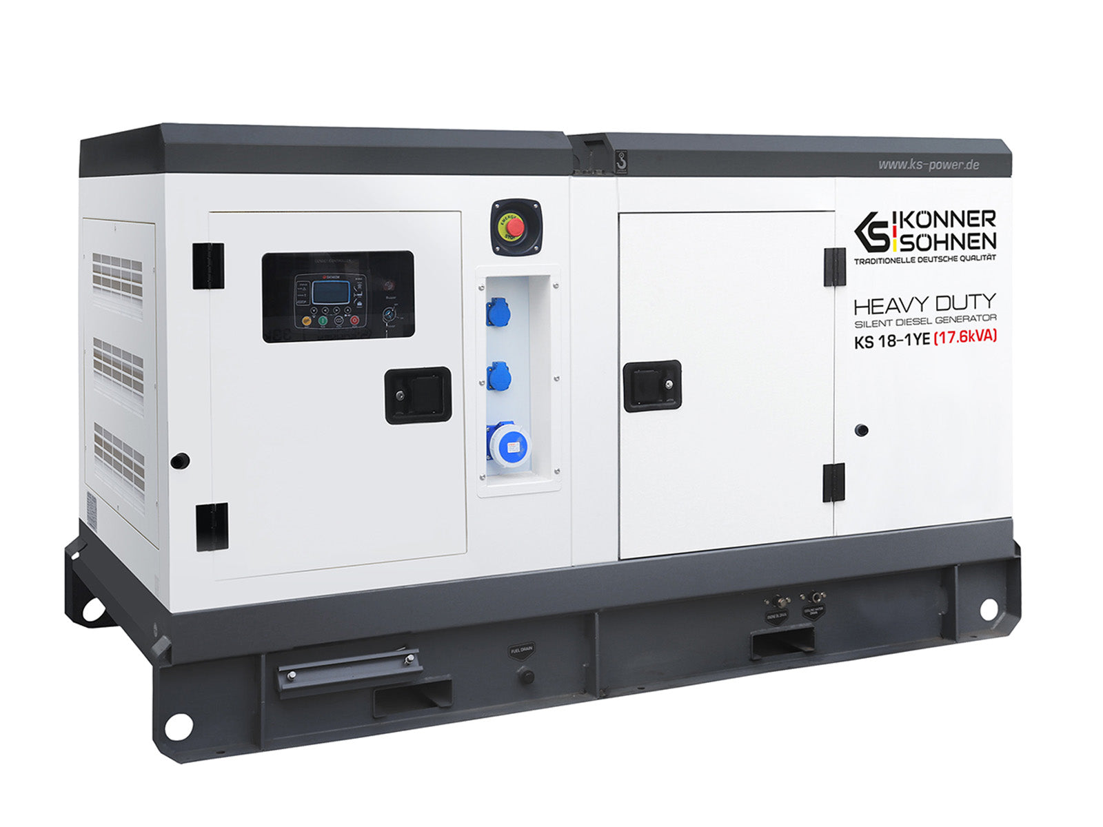 Einphasen-Diesel-Powerstation KS 18-1YE – Diesel-Stromerzeuger