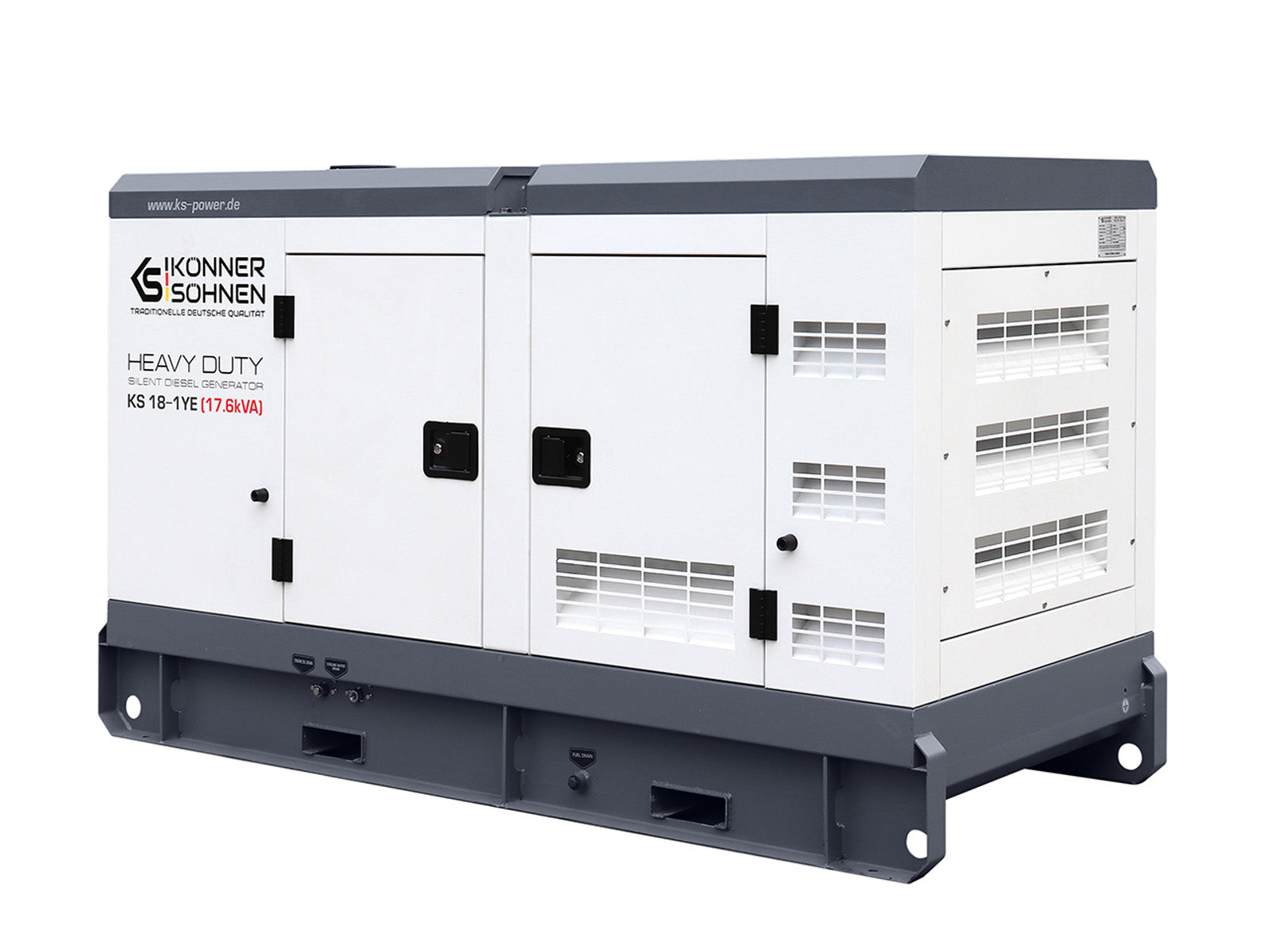 Einphasen-Diesel-Powerstation KS 18-1YE – Diesel-Stromerzeuger