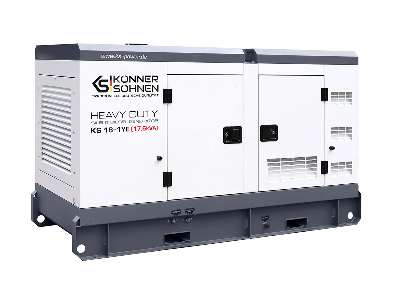 Einphasen-Diesel-Powerstation KS 18-1YE – Diesel-Stromerzeuger