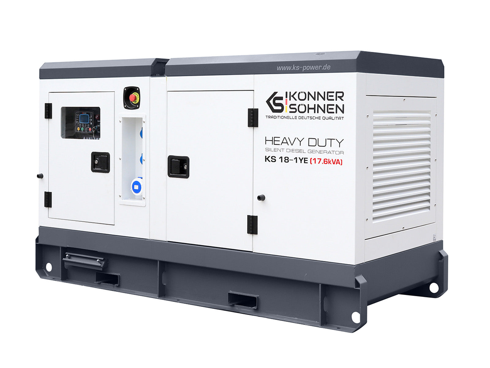 Einphasen-Diesel-Powerstation KS 18-1YE – Diesel-Stromerzeuger