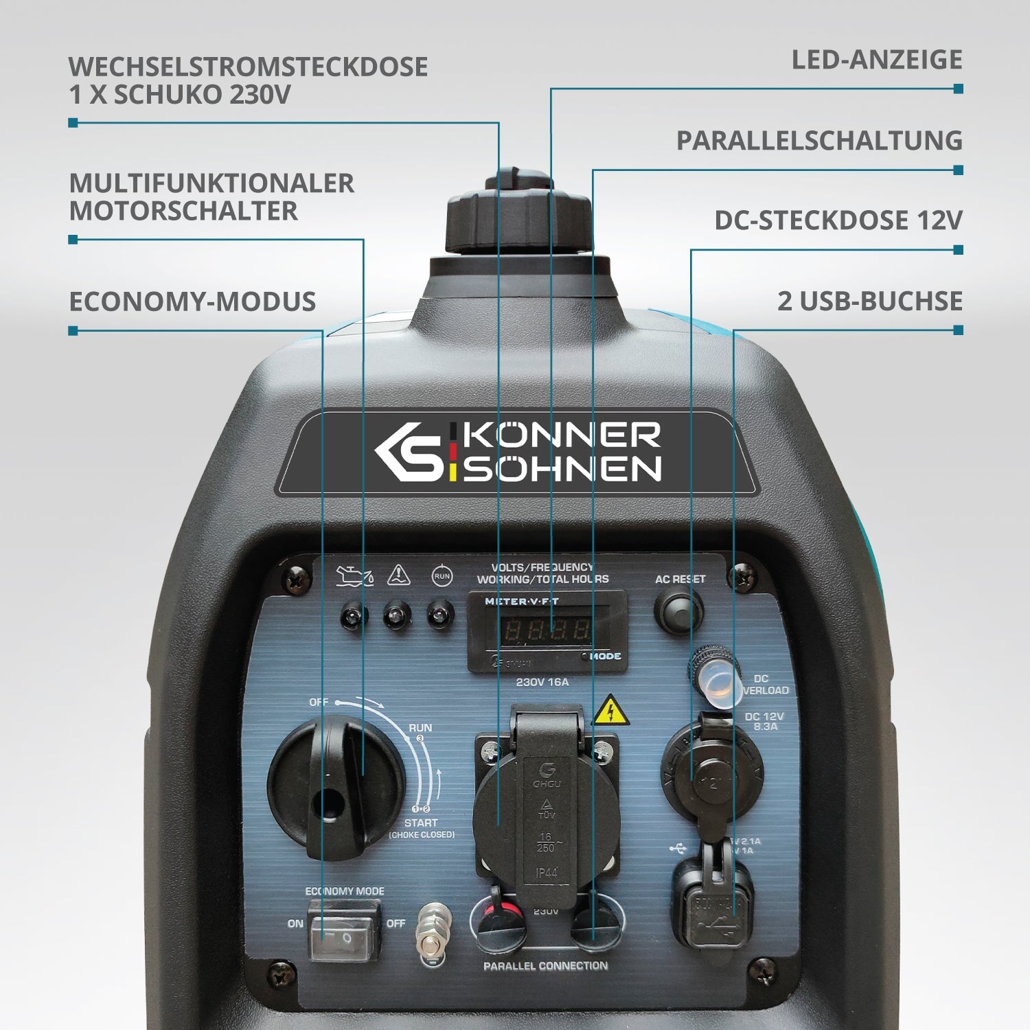 Inverter-Generator KS 2100i S – Inverter-Generatoren