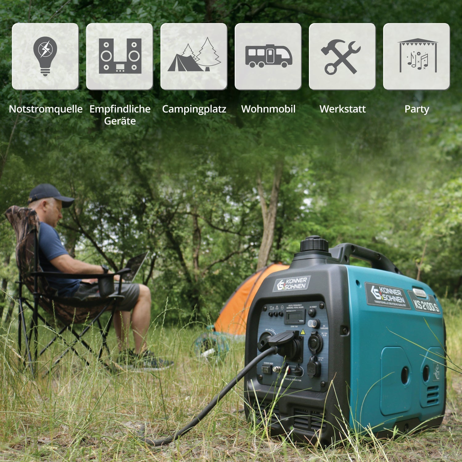 Inverter-Generator KS 2100i S – Inverter-Generatoren