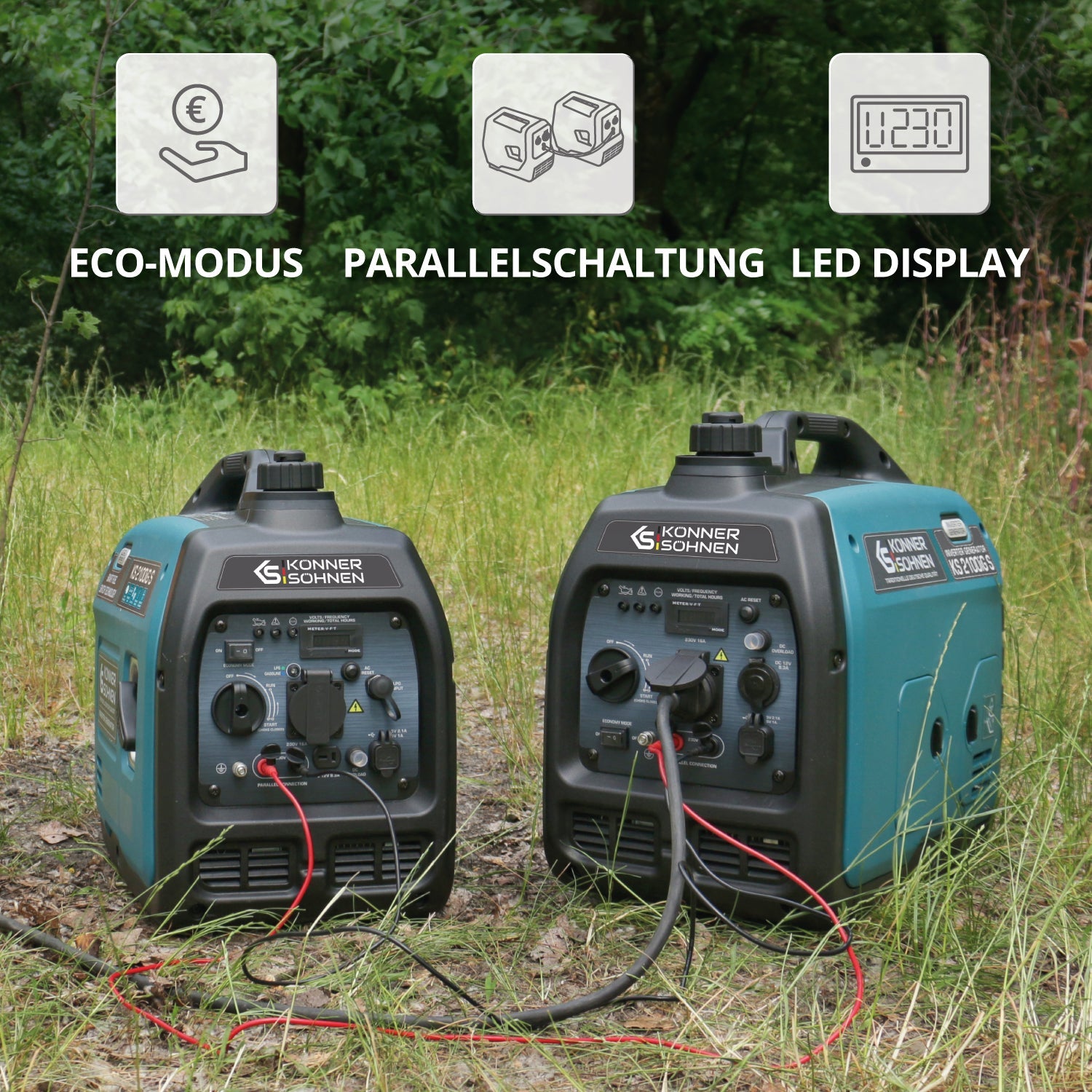 LPG/Benzin-Inverter-Generator KS 2100iG S – Inverter-Generatoren