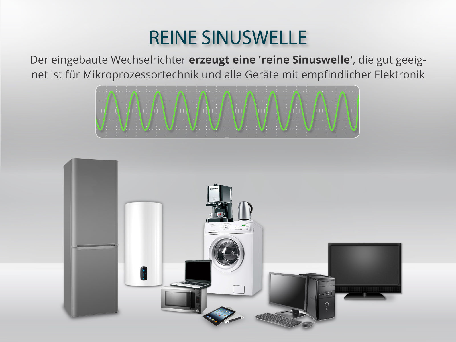 Tragbare Powerstation KS 2400PS – Powerstation