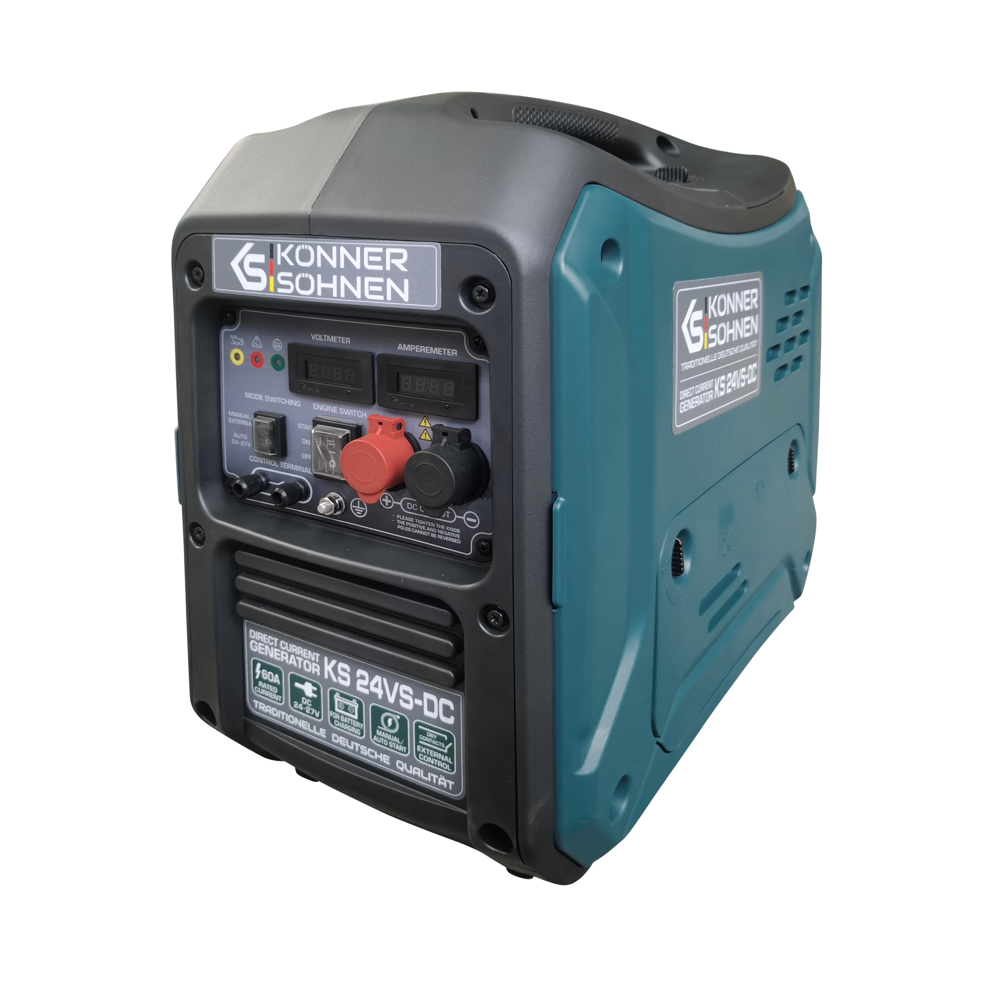 Gleichstromgenerator KS 24VS-DC – Benzin-Stromerzeuger