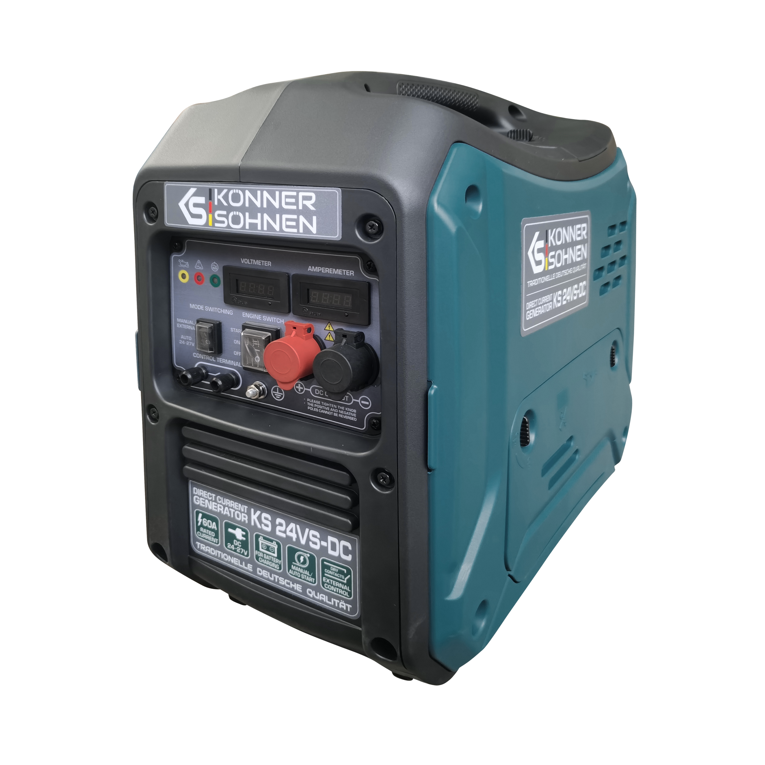 Gleichstromgenerator KS 24VS-DC – Benzin-Stromerzeuger