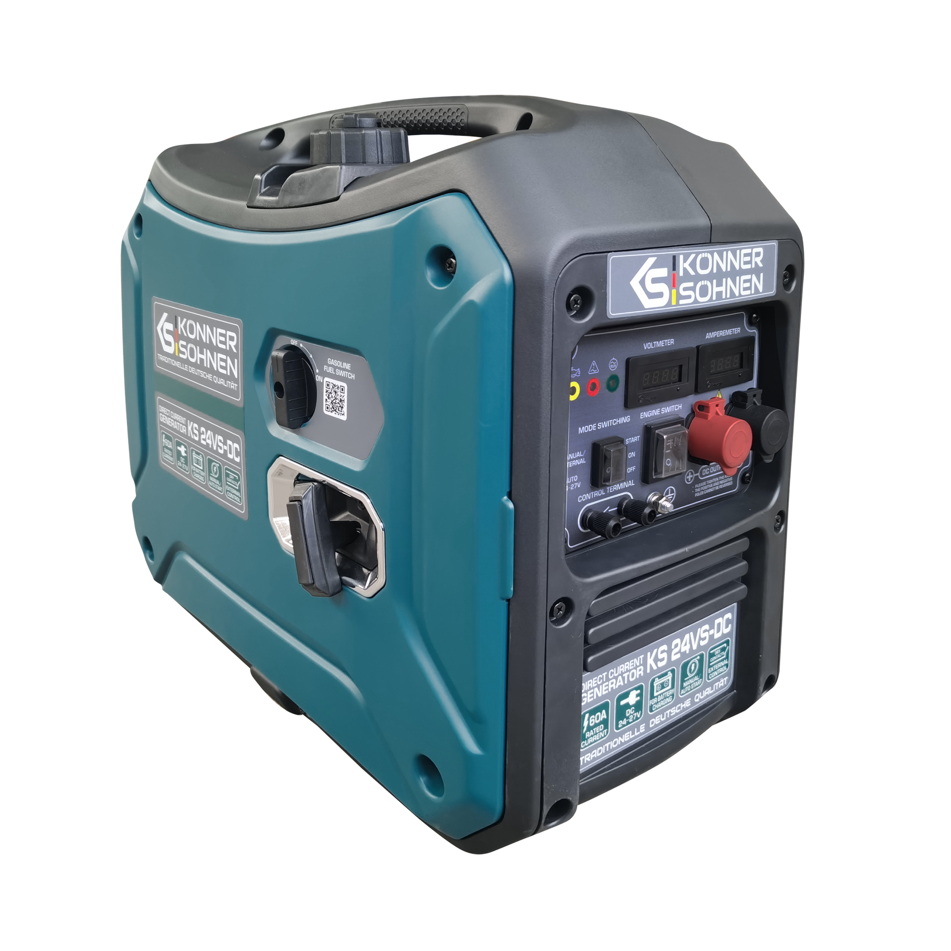 Gleichstromgenerator KS 24VS-DC – Benzin-Stromerzeuger