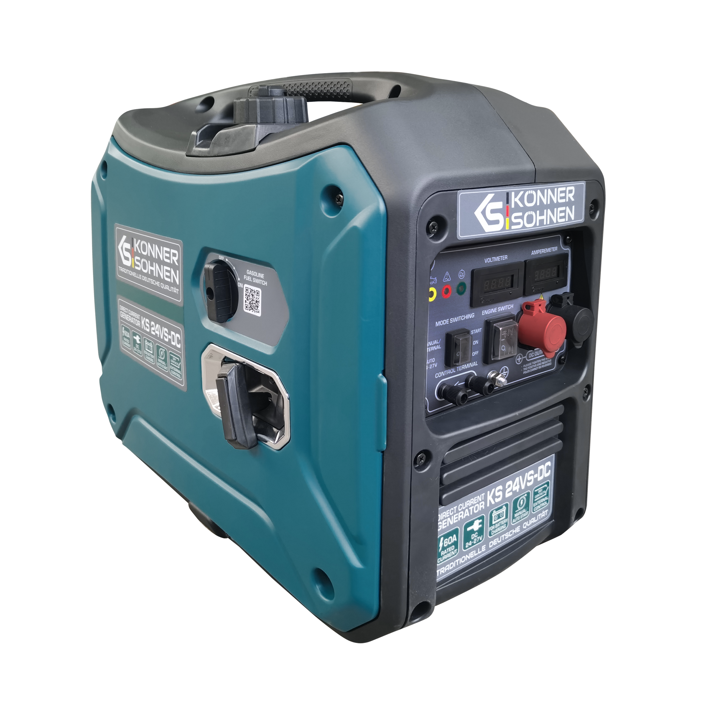 Gleichstromgenerator KS 24VS-DC – Benzin-Stromerzeuger