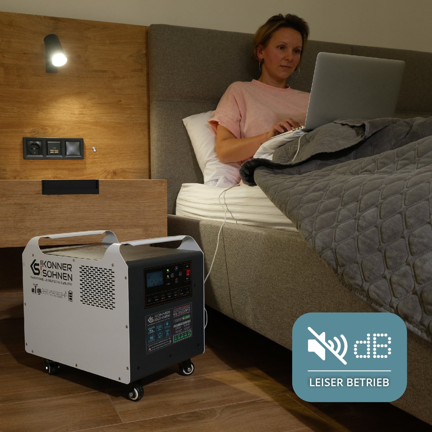 Tragbare Powerstation KS 2500PS – Powerstation