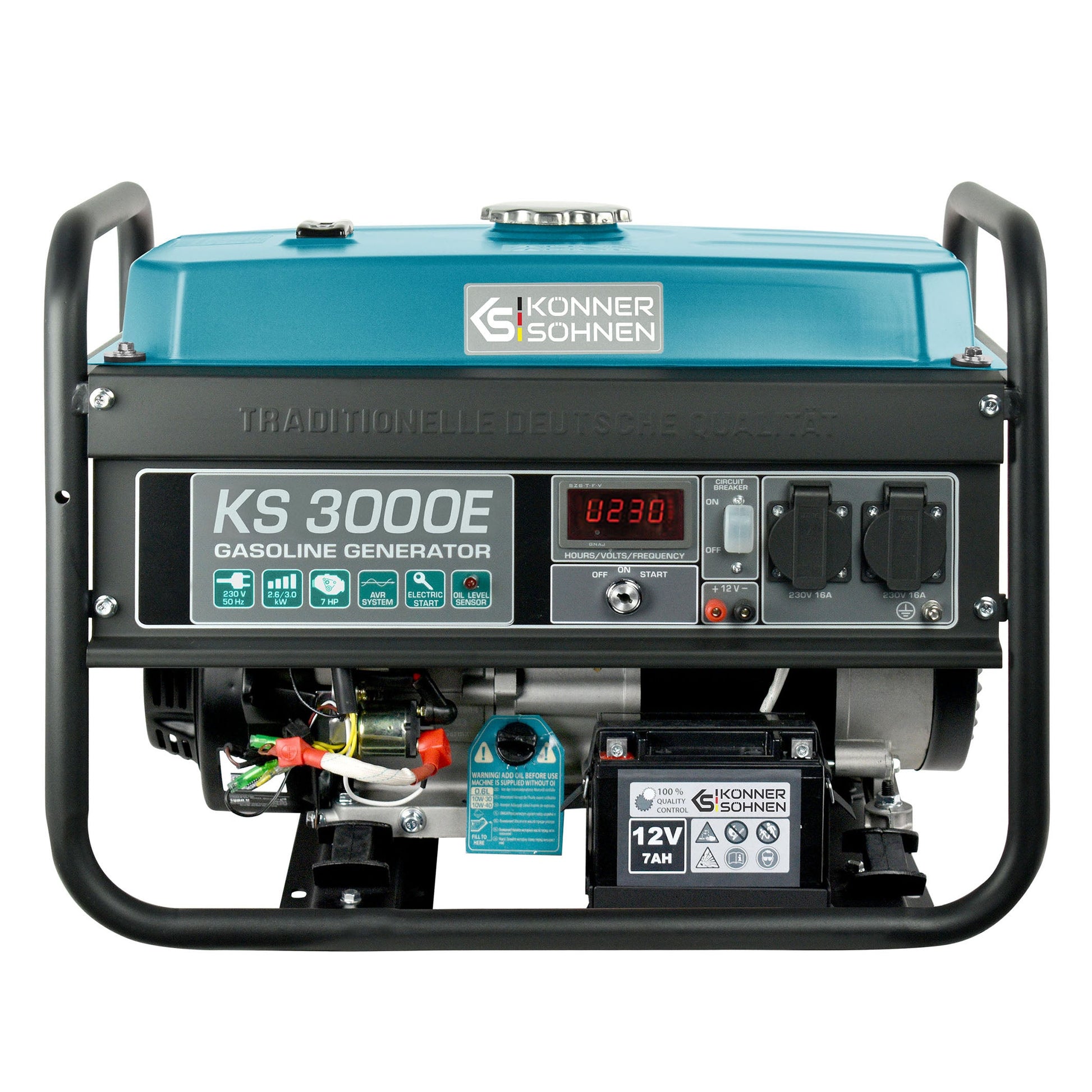 Benzin-Generator KS 3000E – Benzin-Stromerzeuger