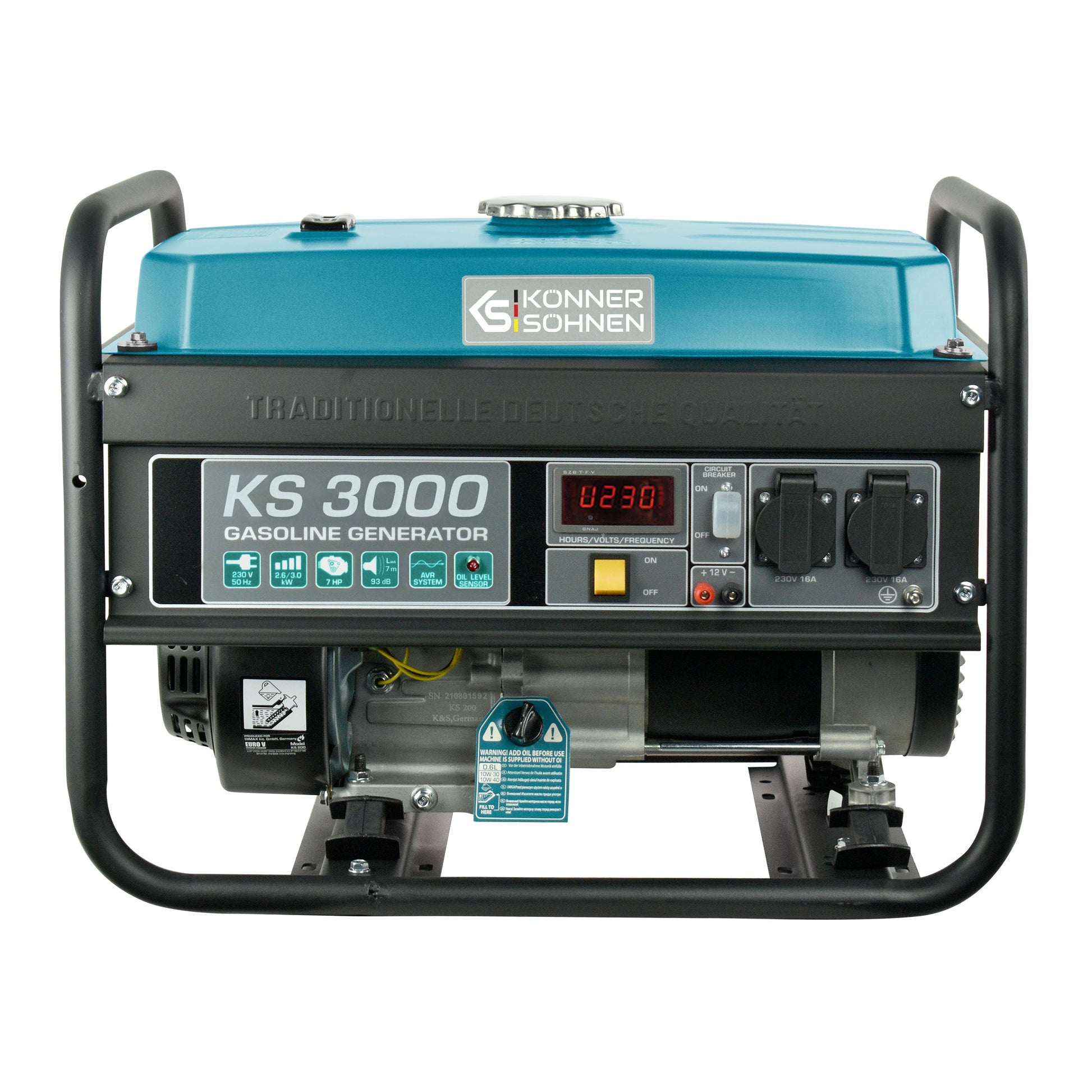 Benzin-Generator KS 3000 – Benzin-Stromerzeuger