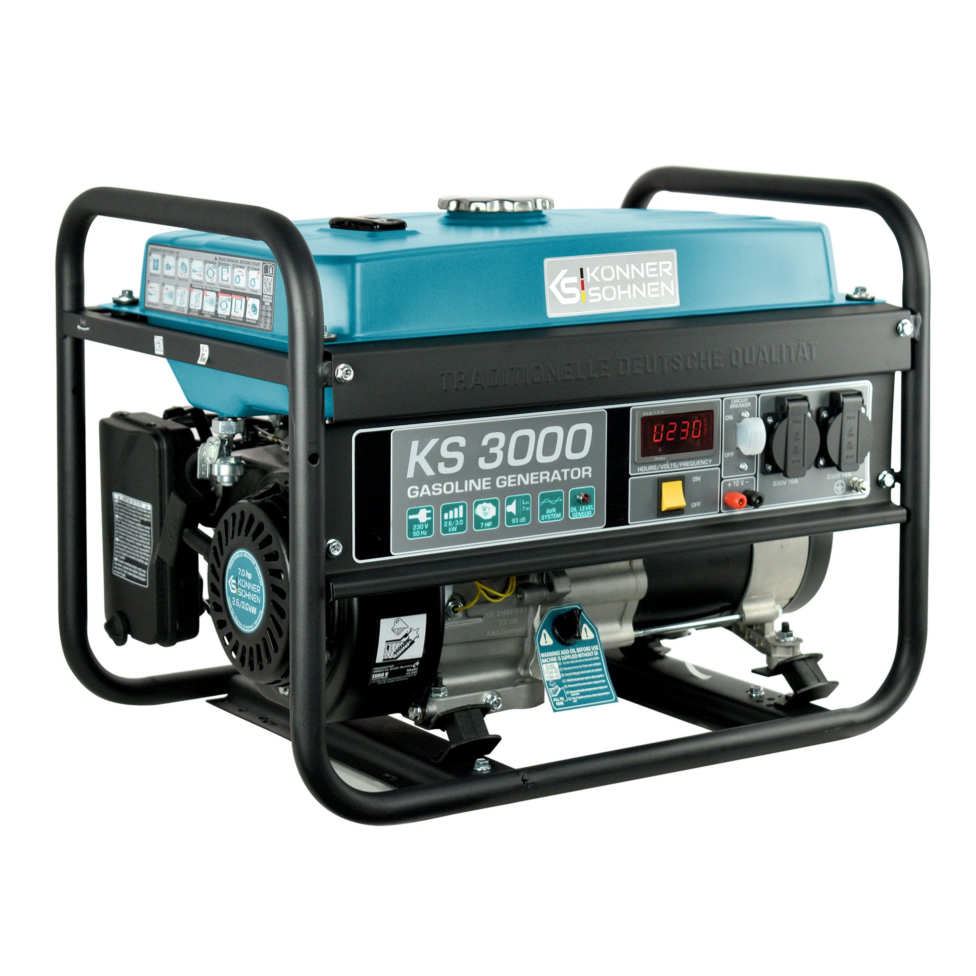 Benzin-Generator KS 3000 – Benzin-Stromerzeuger