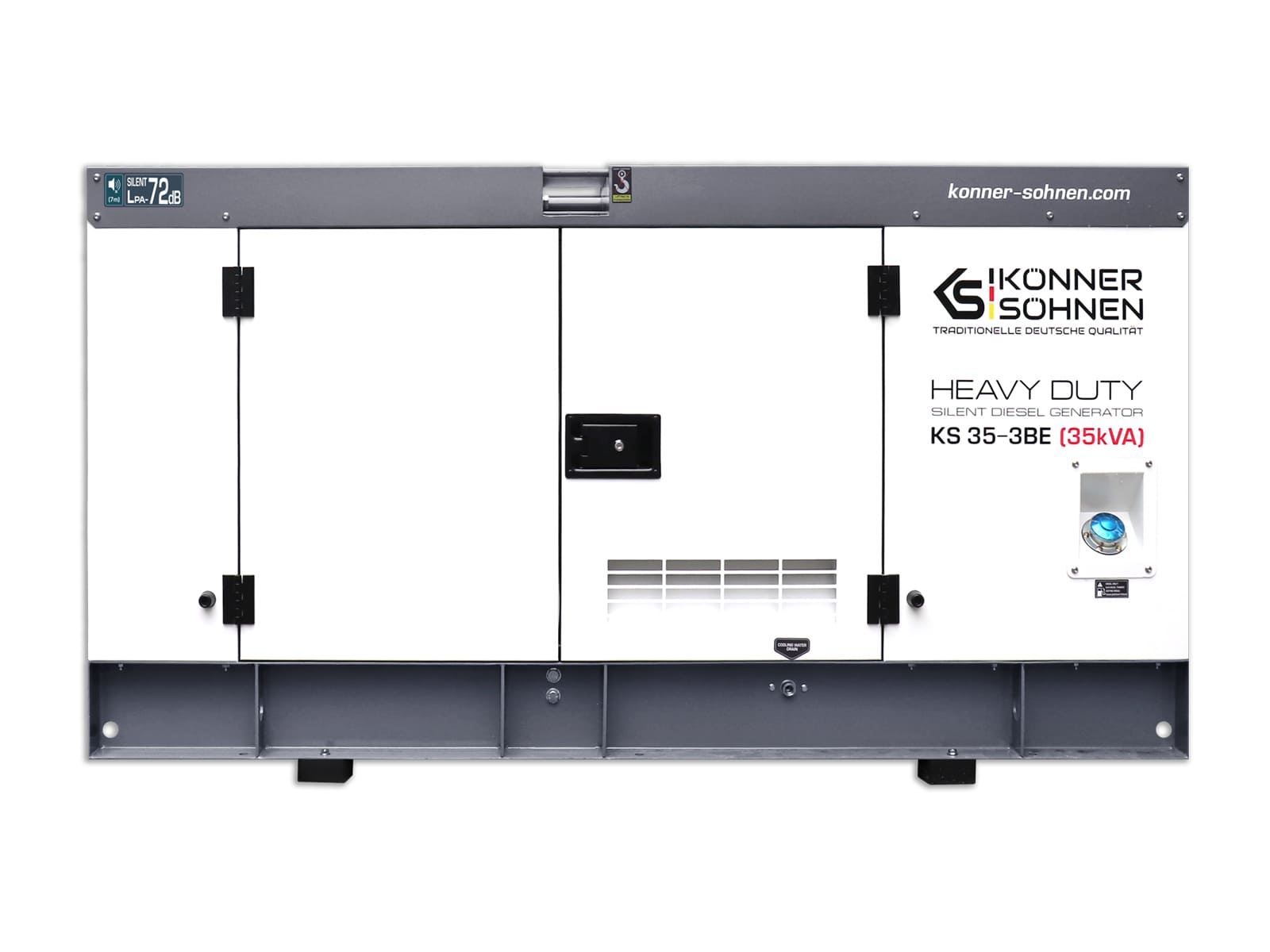 3-Phasen-Generator KS 35-3BE – Benzin-Stromerzeuger