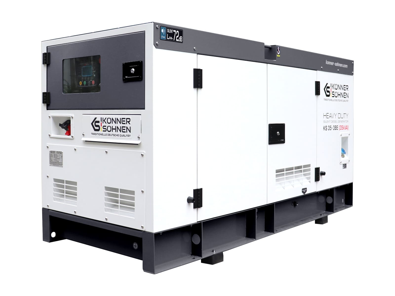 3-Phasen-Generator KS 35-3BE – Benzin-Stromerzeuger