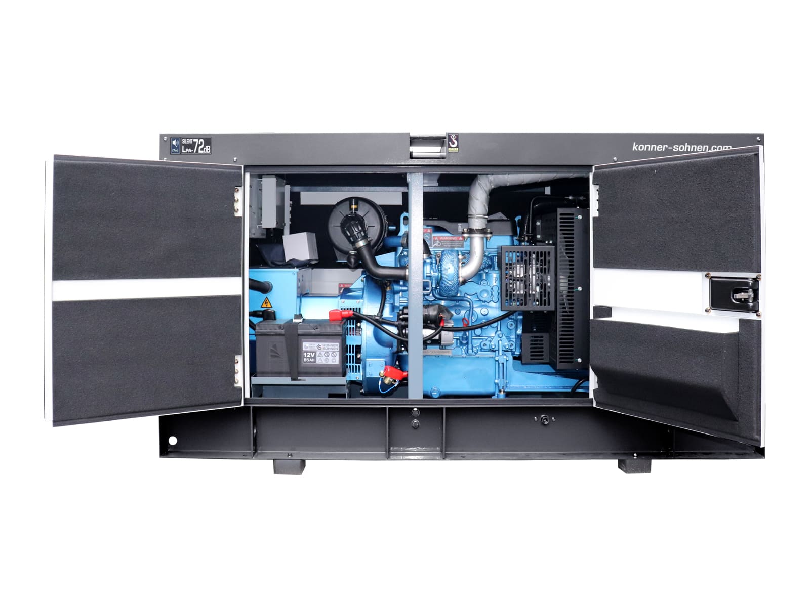 3-Phasen-Generator KS 35-3BE – Benzin-Stromerzeuger