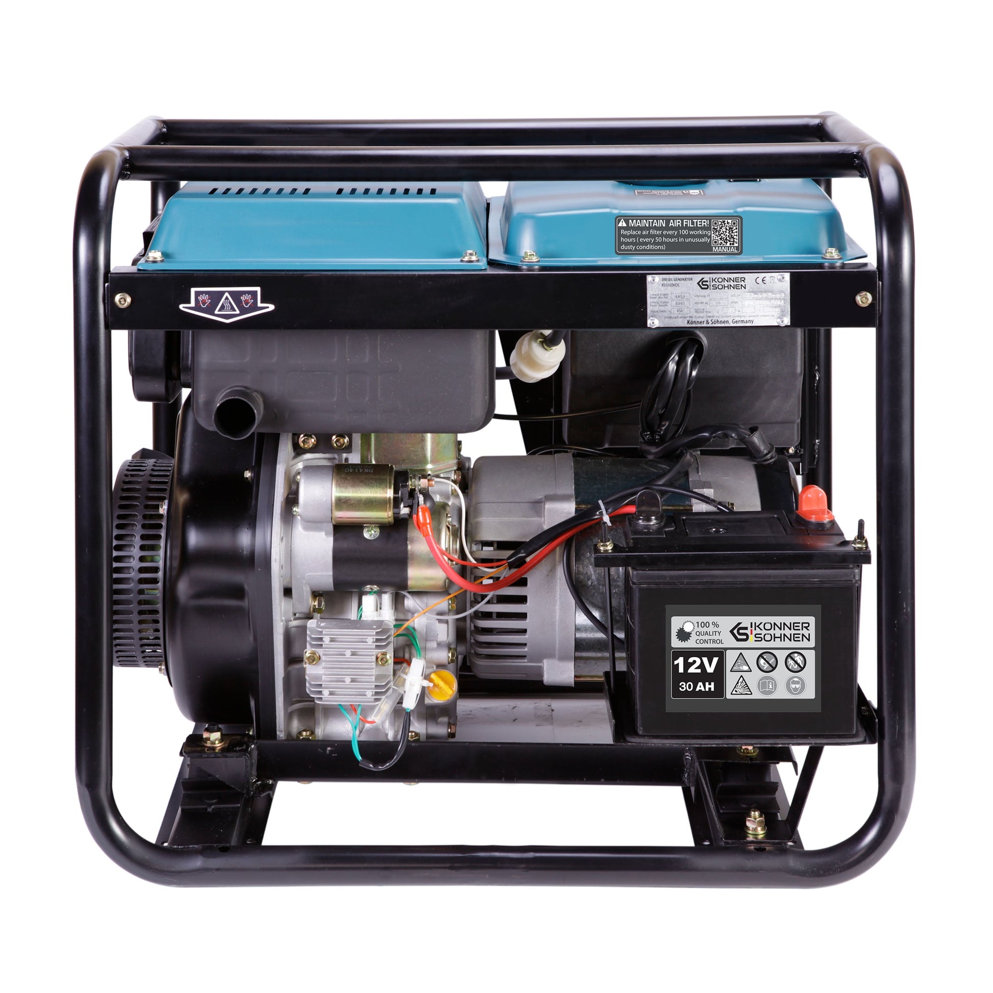 Diesel-Generator KS 6100HDE (EURO V) – Diesel-Stromerzeuger