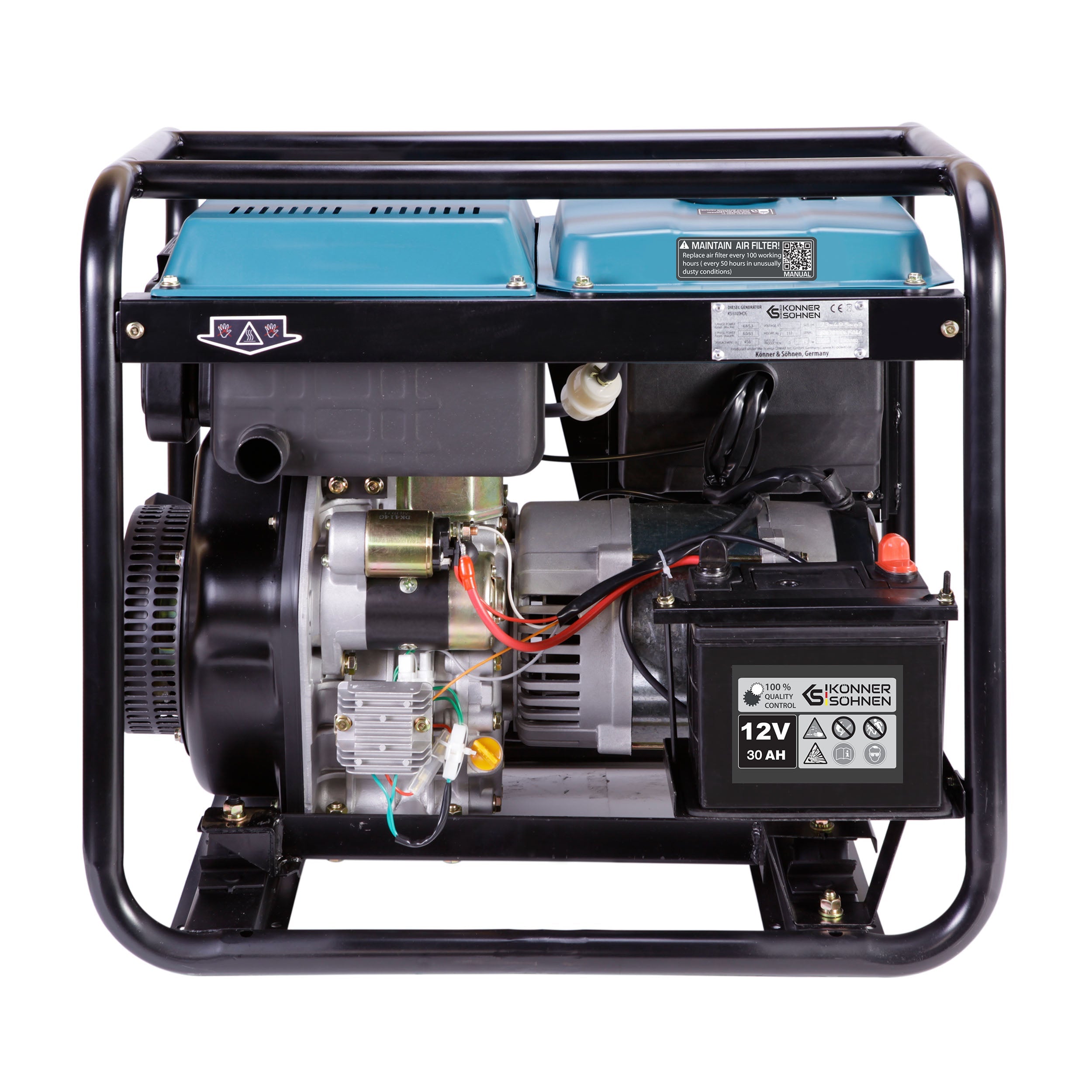 Diesel-Generator KS 6100HDE (EURO V) – Diesel-Stromerzeuger
