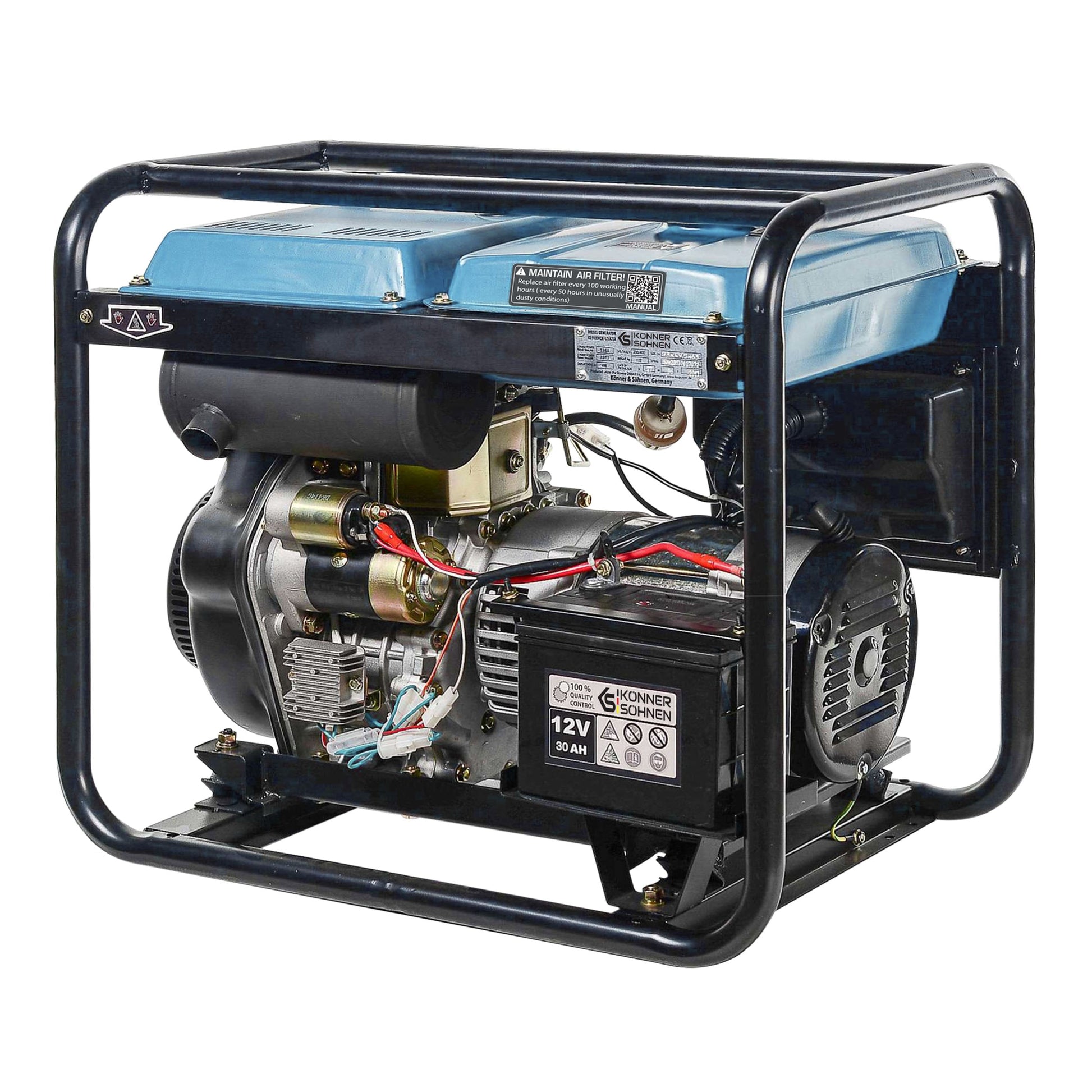 Diesel-Generator KS 6100HDE (EURO V) – Diesel-Stromerzeuger