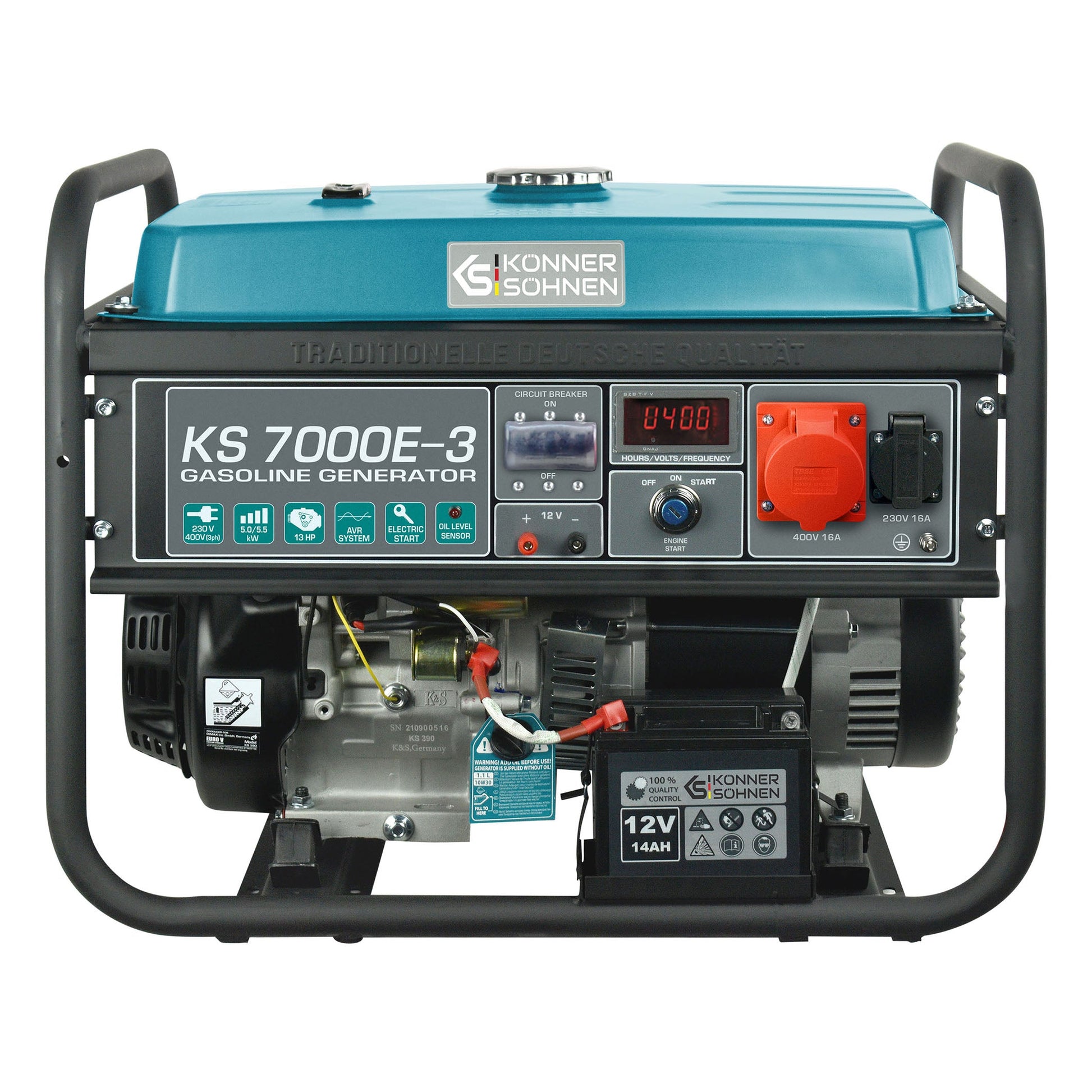 Benzin-Generator KS 7000E-3 – Benzin-Stromerzeuger