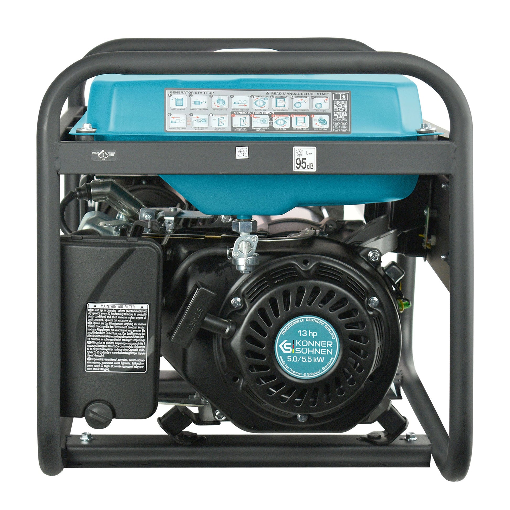 Benzin-Generator KS 7000E-3 ATS – Benzin-Stromerzeuger