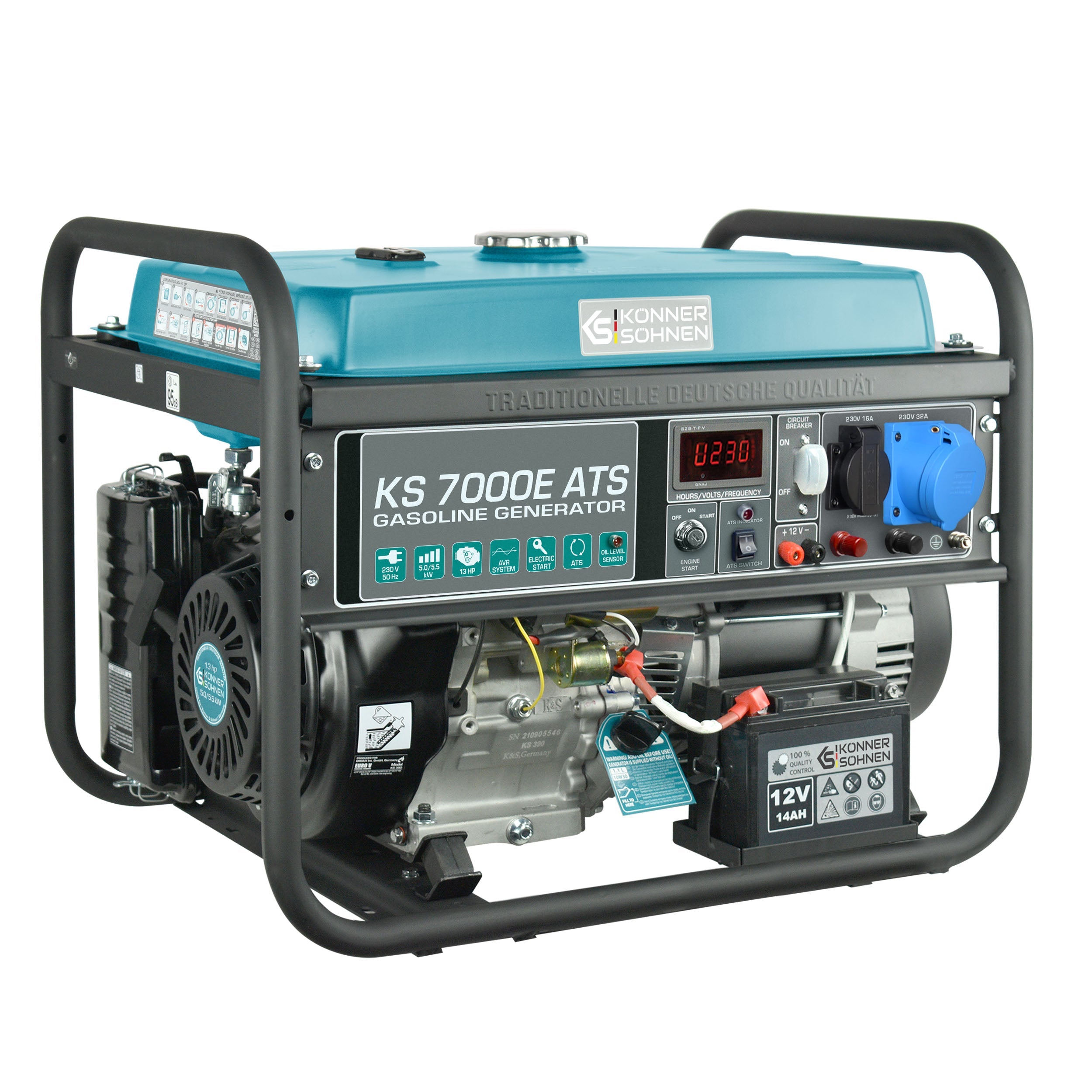 Benzin-Generator KS 7000E ATS – Benzin-Stromerzeuger