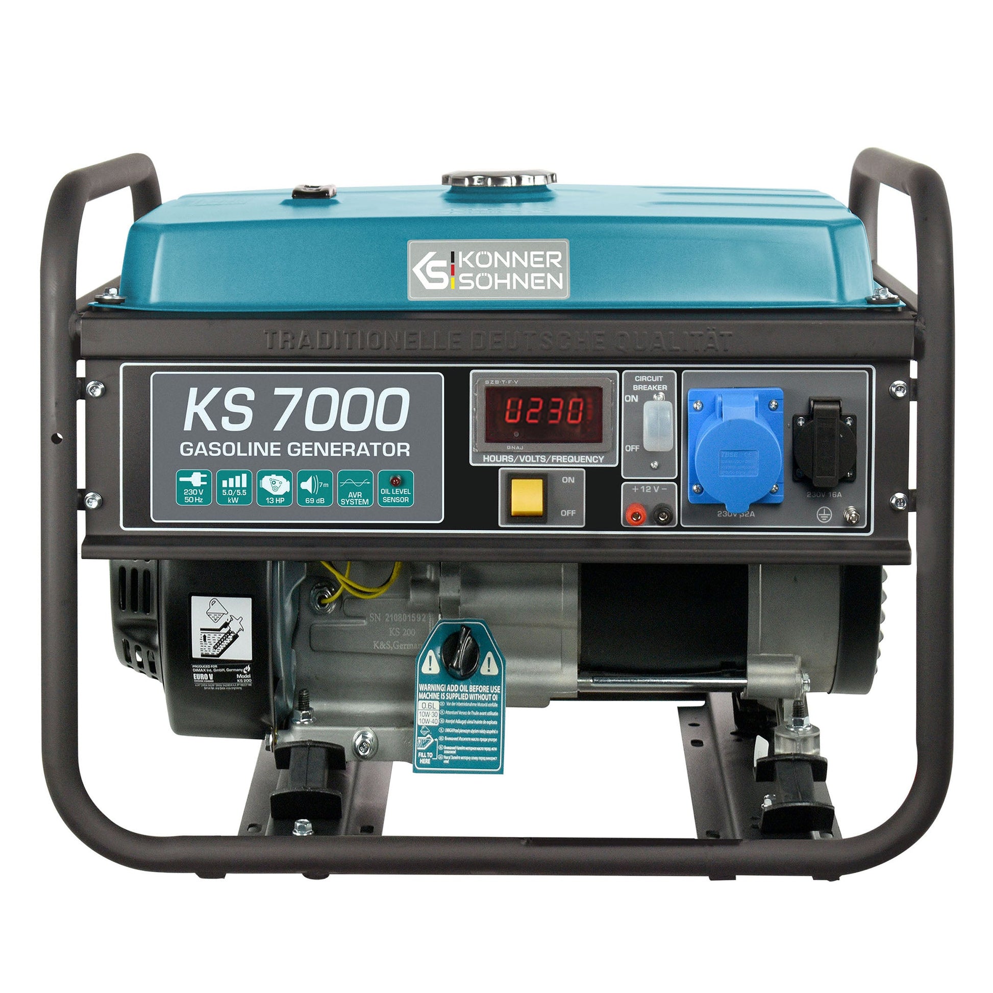 Benzin-Generator KS 7000 – Benzin-Stromerzeuger