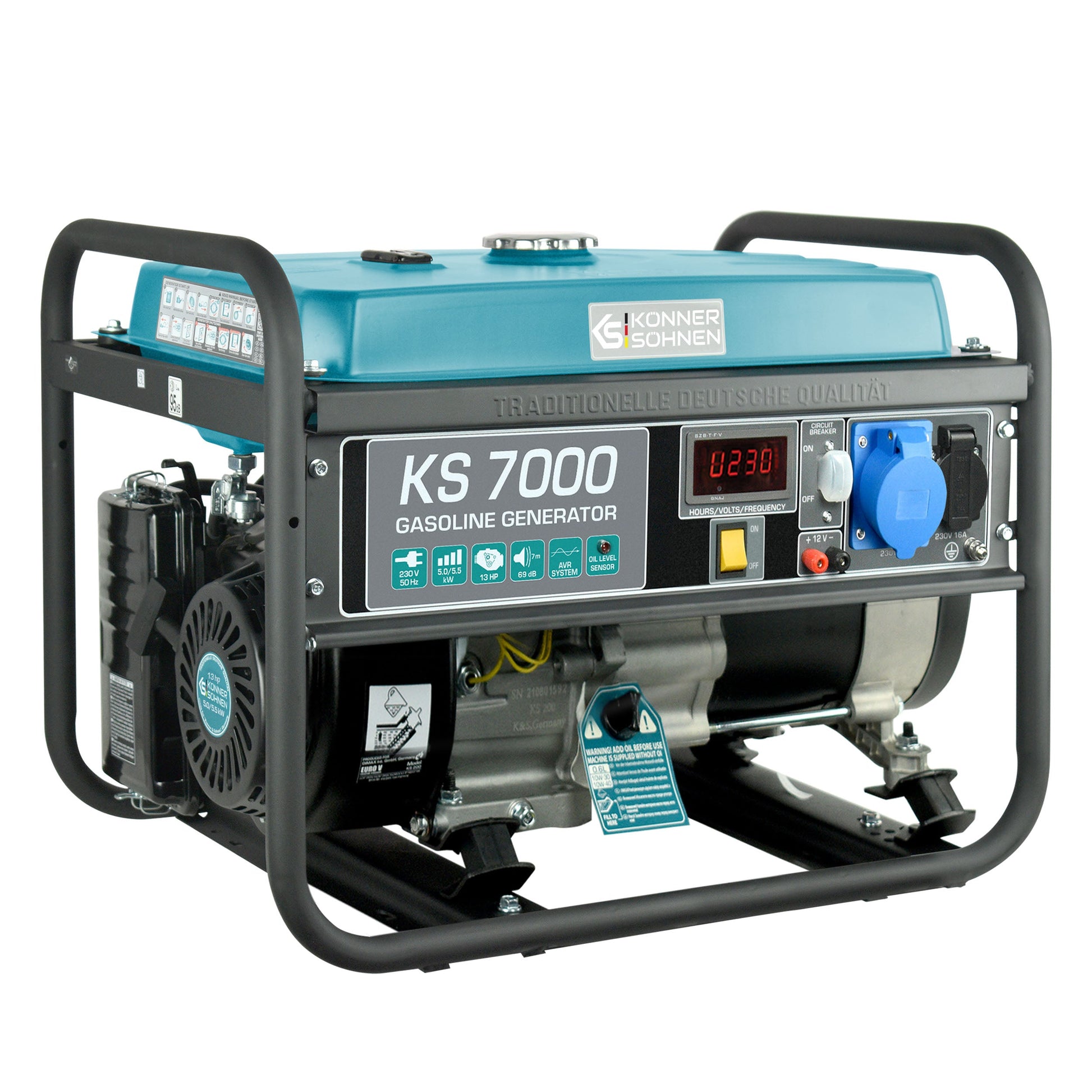 Benzin-Generator KS 7000 – Benzin-Stromerzeuger