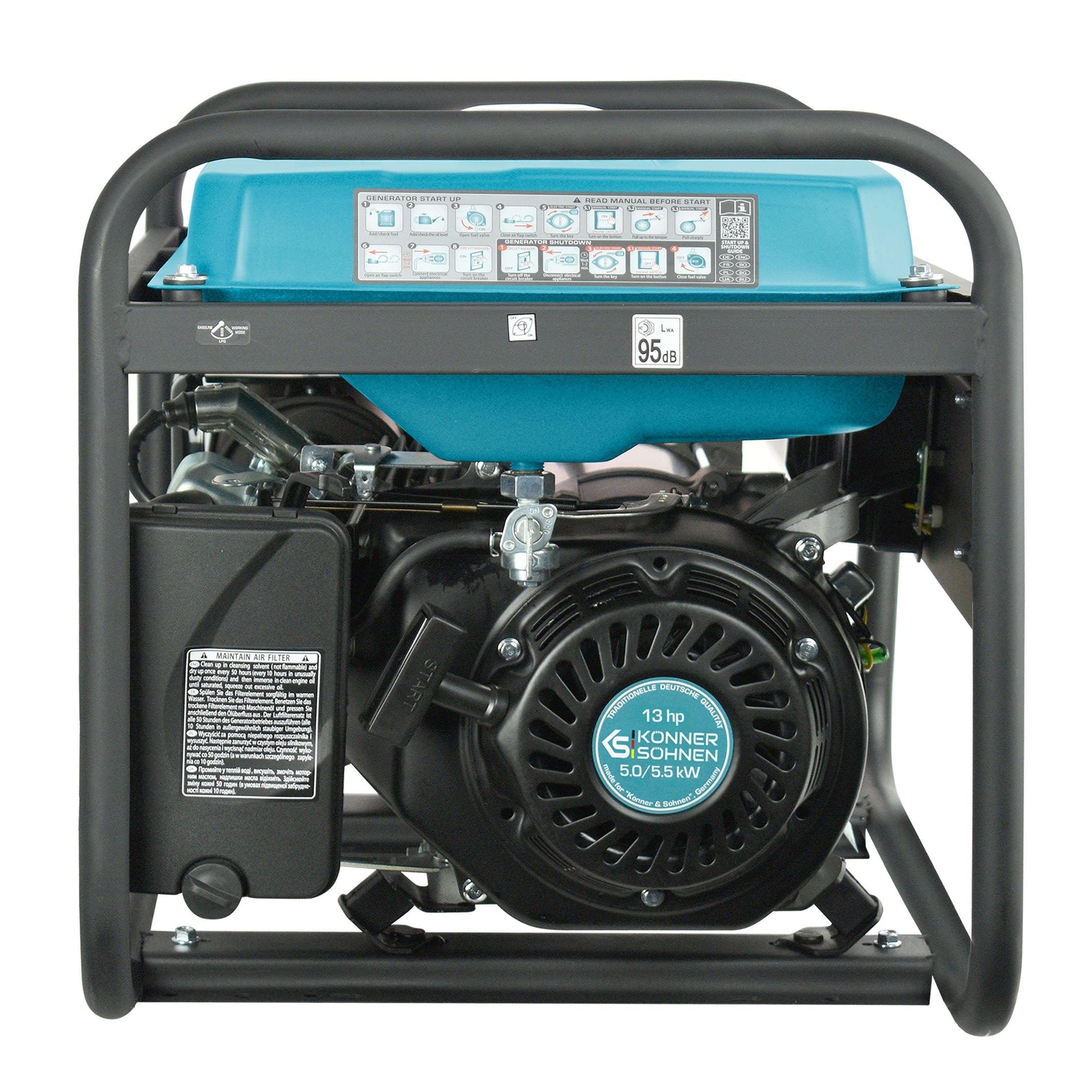 Benzin-Generator KS 7000 – Benzin-Stromerzeuger