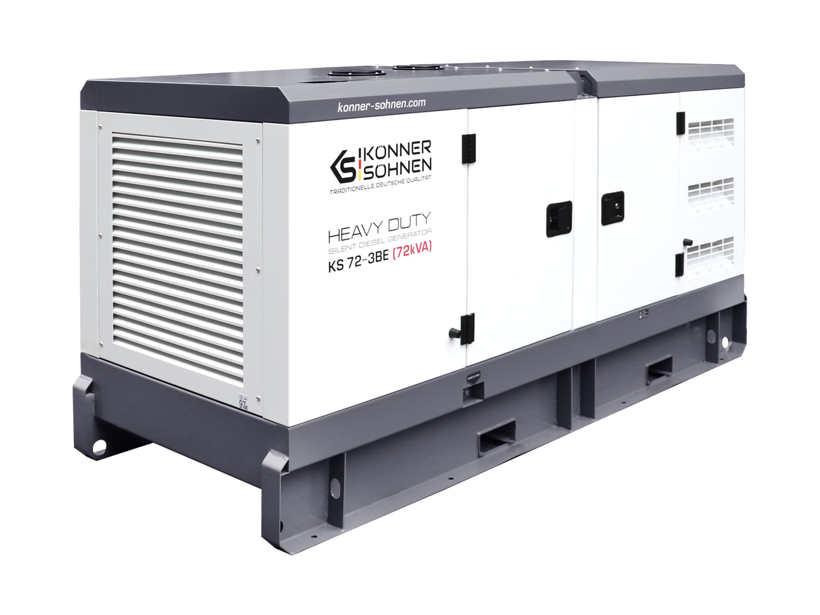 3-Phasen-Generator KS 72-3BE – Benzin-Stromerzeuger
