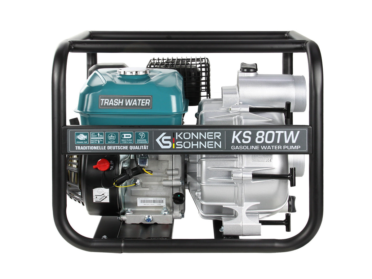 Schmutzwasserpumpe mit Benzinmotor KS 80TW