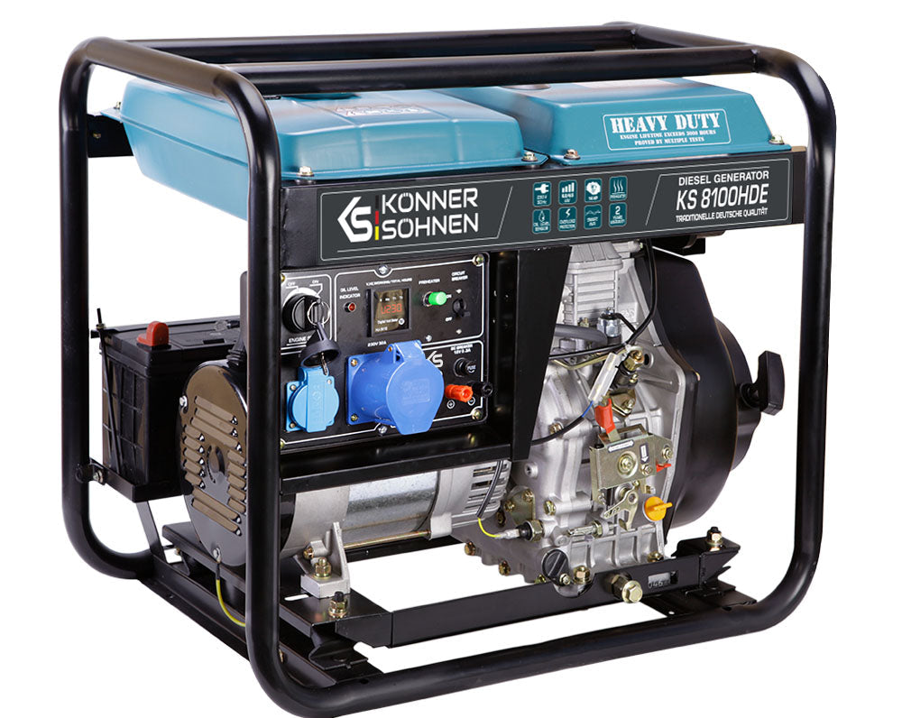 Diesel-Generator KS 8100HDE (EURO V) – Diesel-Stromerzeuger