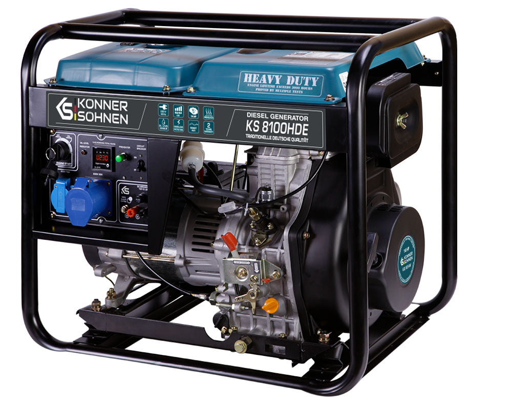 Diesel-Generator KS 8100HDE (EURO V) – Diesel-Stromerzeuger