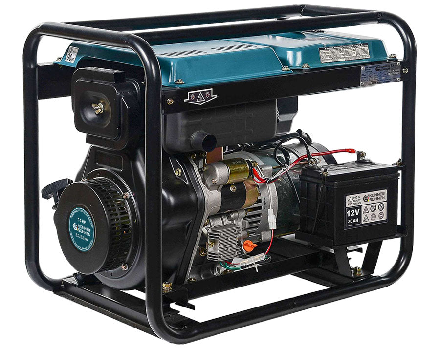 Diesel-Generator KS 8100HDE (EURO V) – Diesel-Stromerzeuger