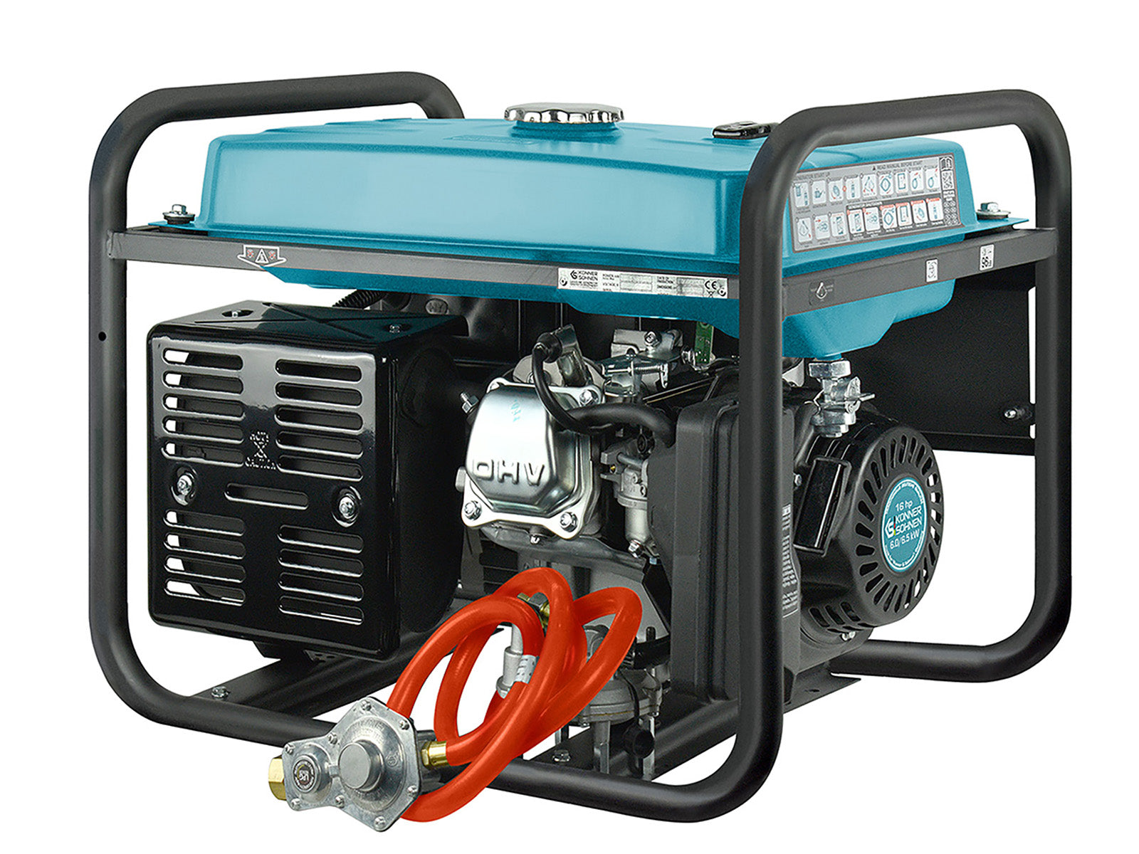 LPG/Benzin-Generator KS 9000E G – Gas- & Hybrid-Stromerzeuger
