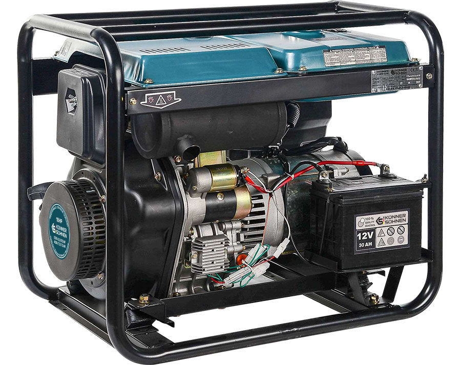 Diesel-Generator KS 9100HDE-1/3 ATSR (EURO V) – Diesel-Stromerzeuger