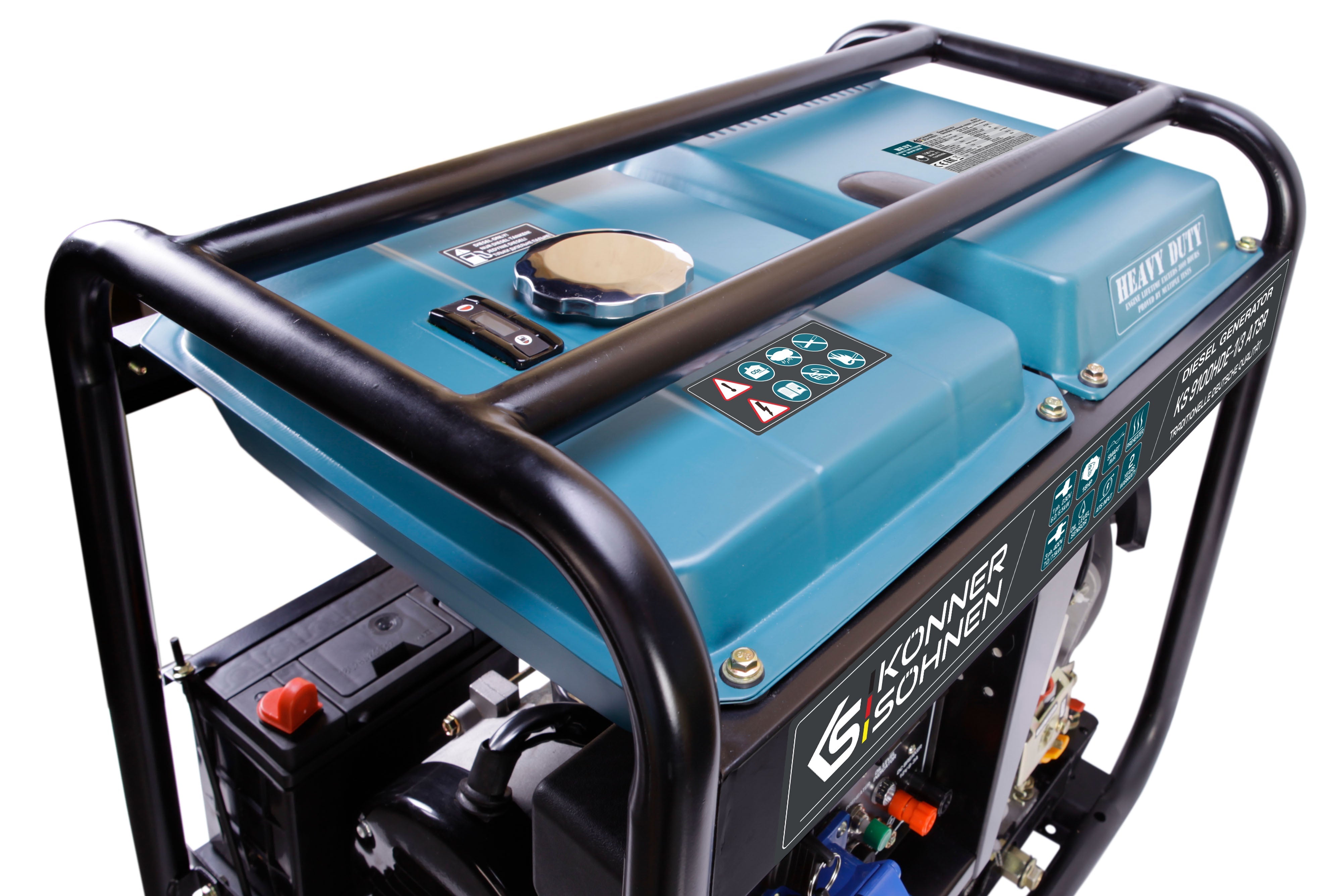 Diesel-Generator KS 9100HDE-1/3 ATSR (EURO V) – Diesel-Stromerzeuger