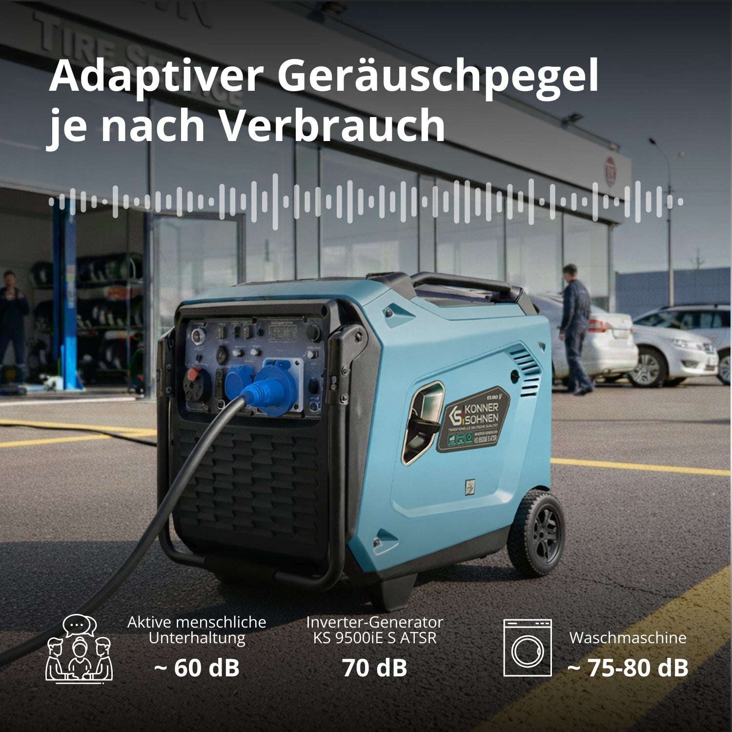 Invertergenerator KS 9500iE S ATSR – Inverter-Generatoren