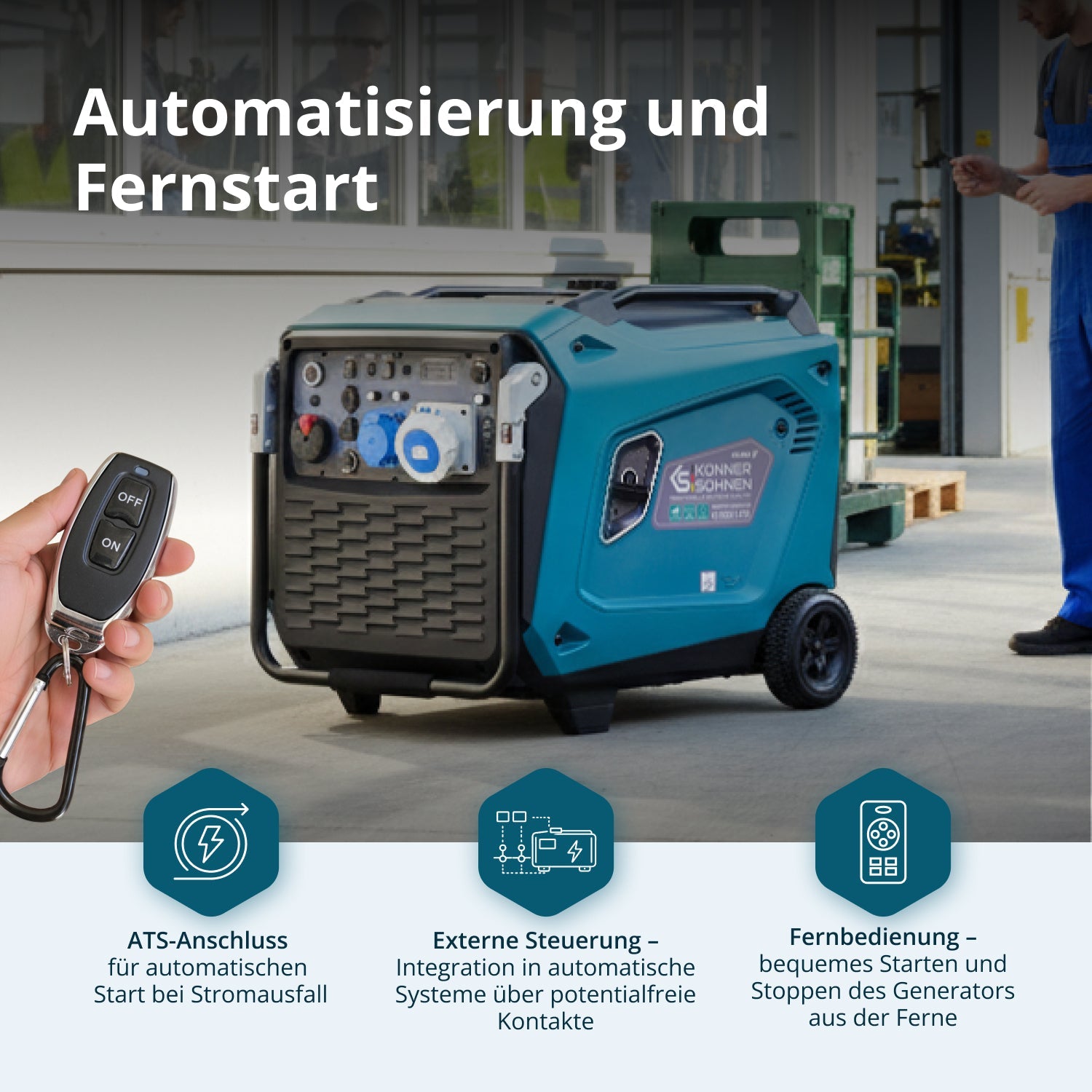 Invertergenerator KS 9500iE S ATSR – Inverter-Generatoren