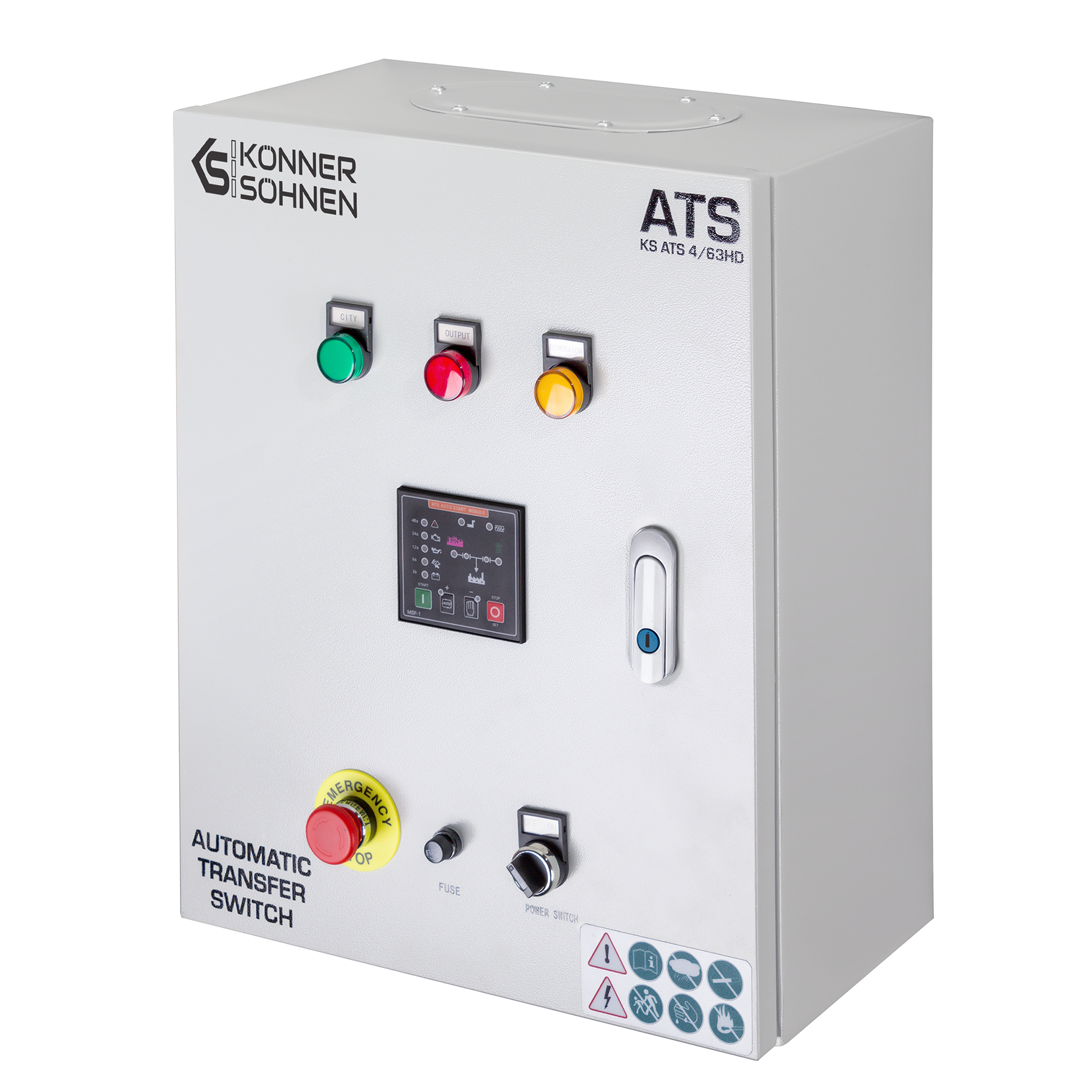 ATS-Einheit KS ATS 4/63HD – Notstrom-Umschaltung (ATS)
