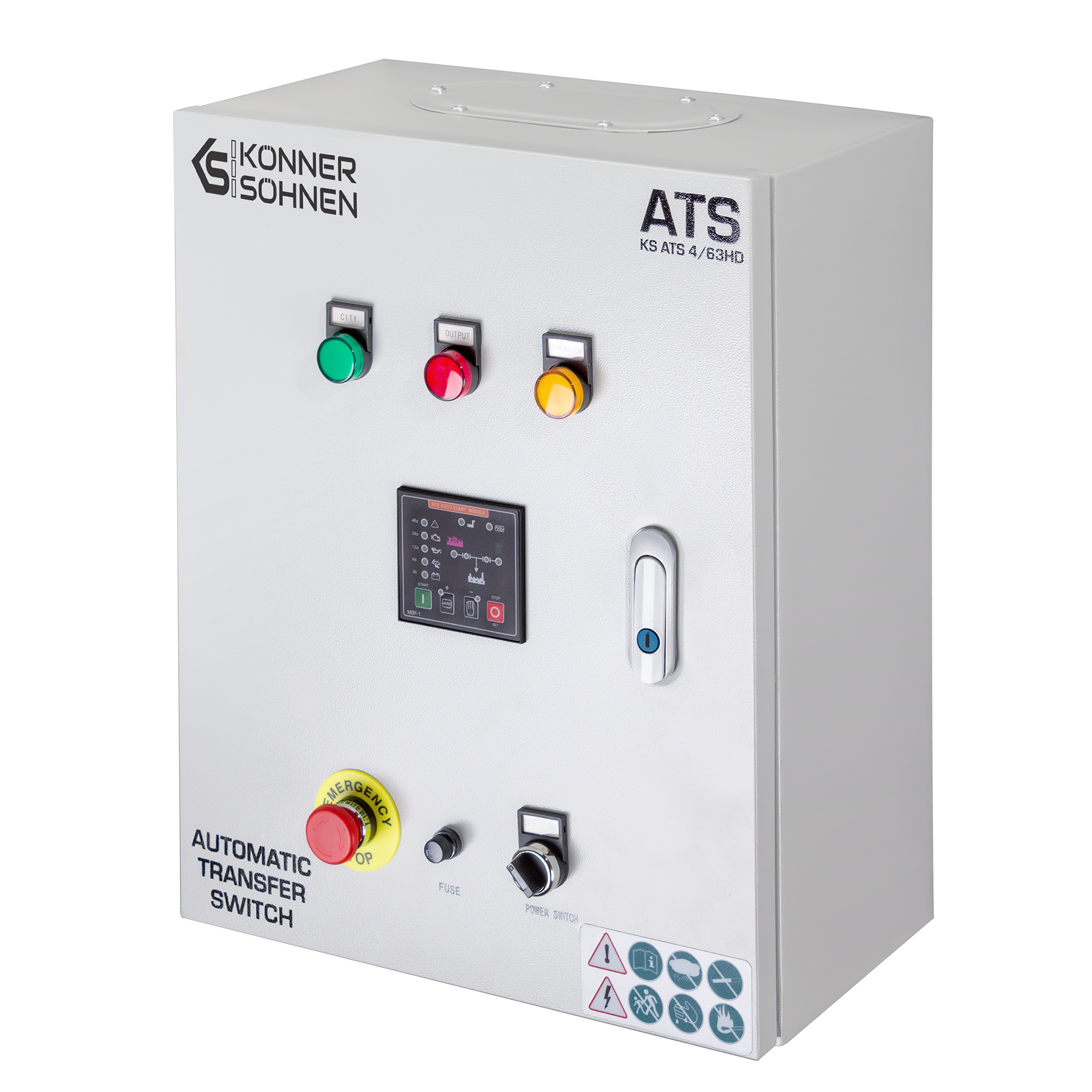 ATS-Einheit KS ATS 4/63HD – Notstrom-Umschaltung (ATS)